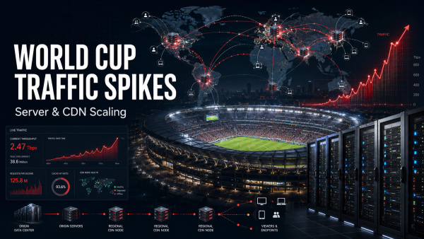 World Cup Traffic Spikes: Server & CDN Scaling
