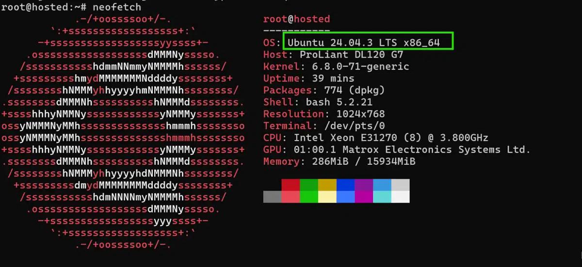 neofetch