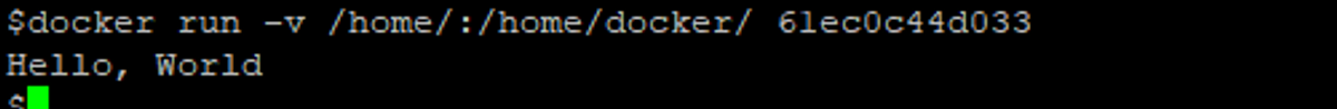 Run a Container With Attached Storage Volume(s)