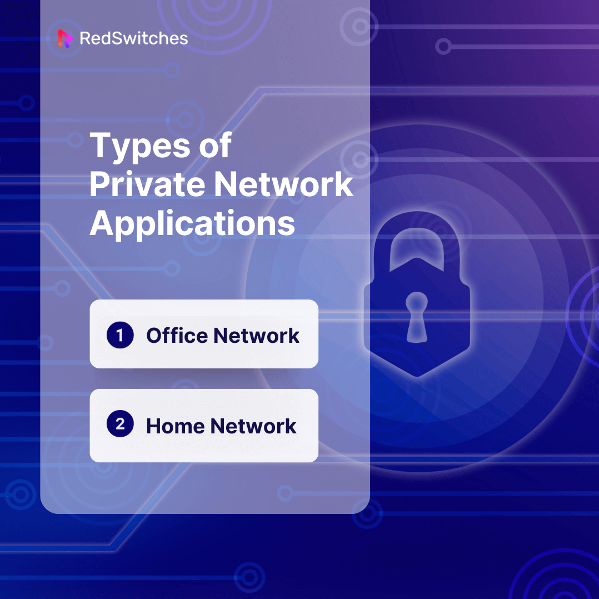 Types of Private Network Applications