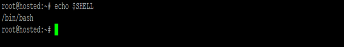echo shell