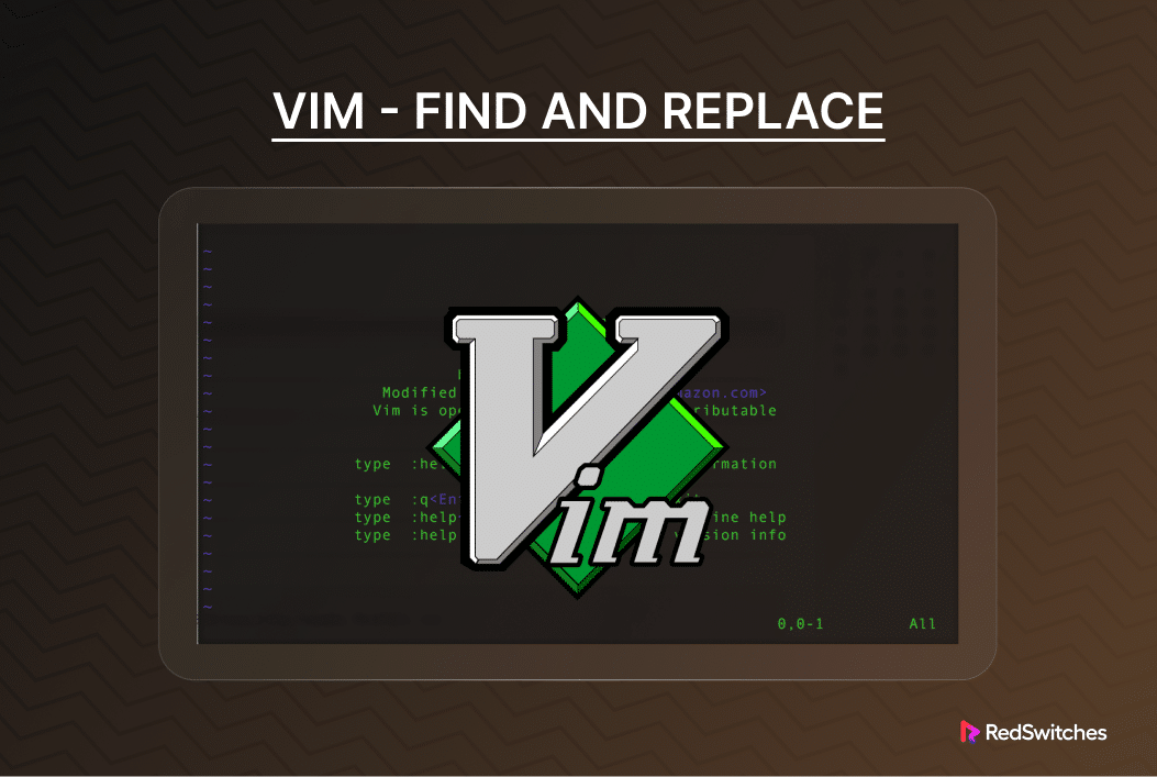 Find and Replace in Vim and Vi