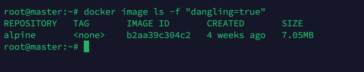 docker dangling=true