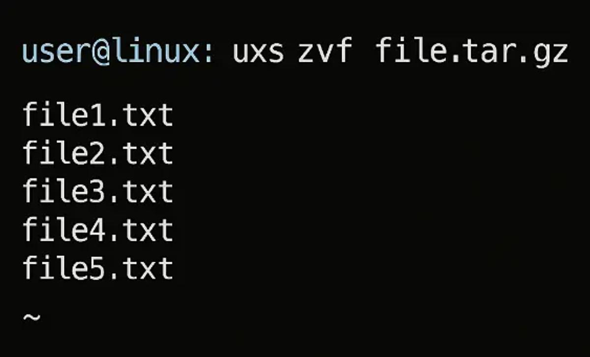 Extract to Current Directory