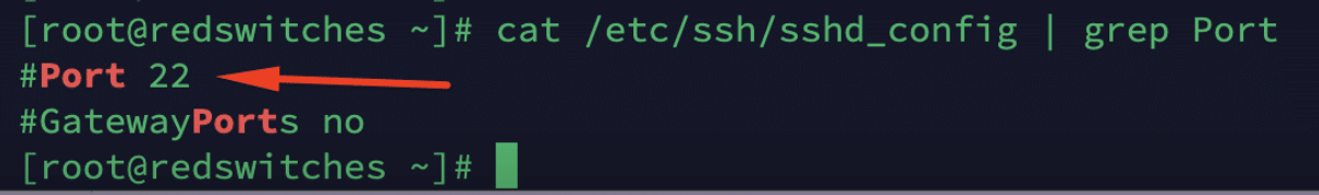 Check SSH Connection Port