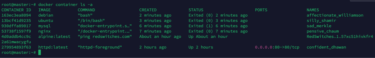 docker container prune