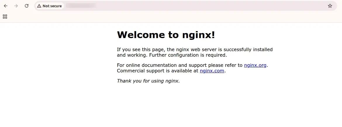 Verify NGINX Web Server is Running