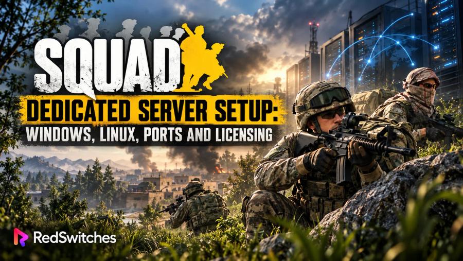Squad Dedicated Server Setup: Windows, Linux, Ports and Licensing