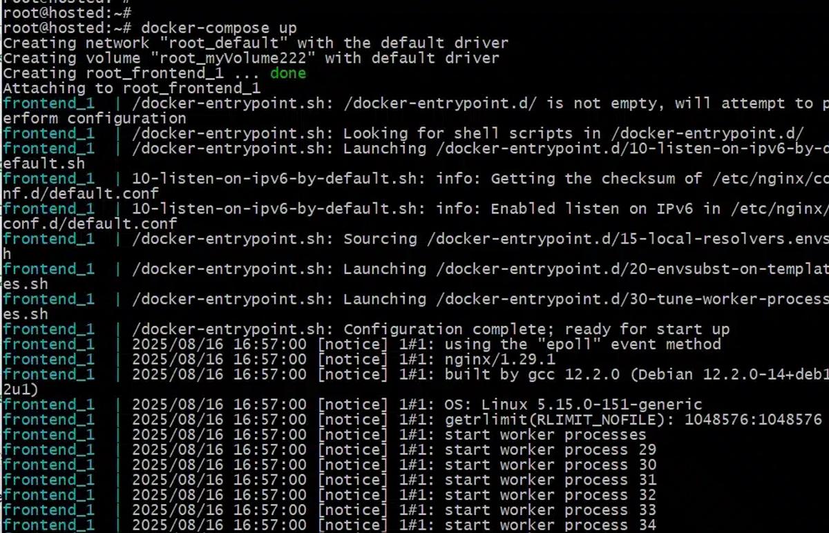 Create and Mount Volumes with Docker Compose