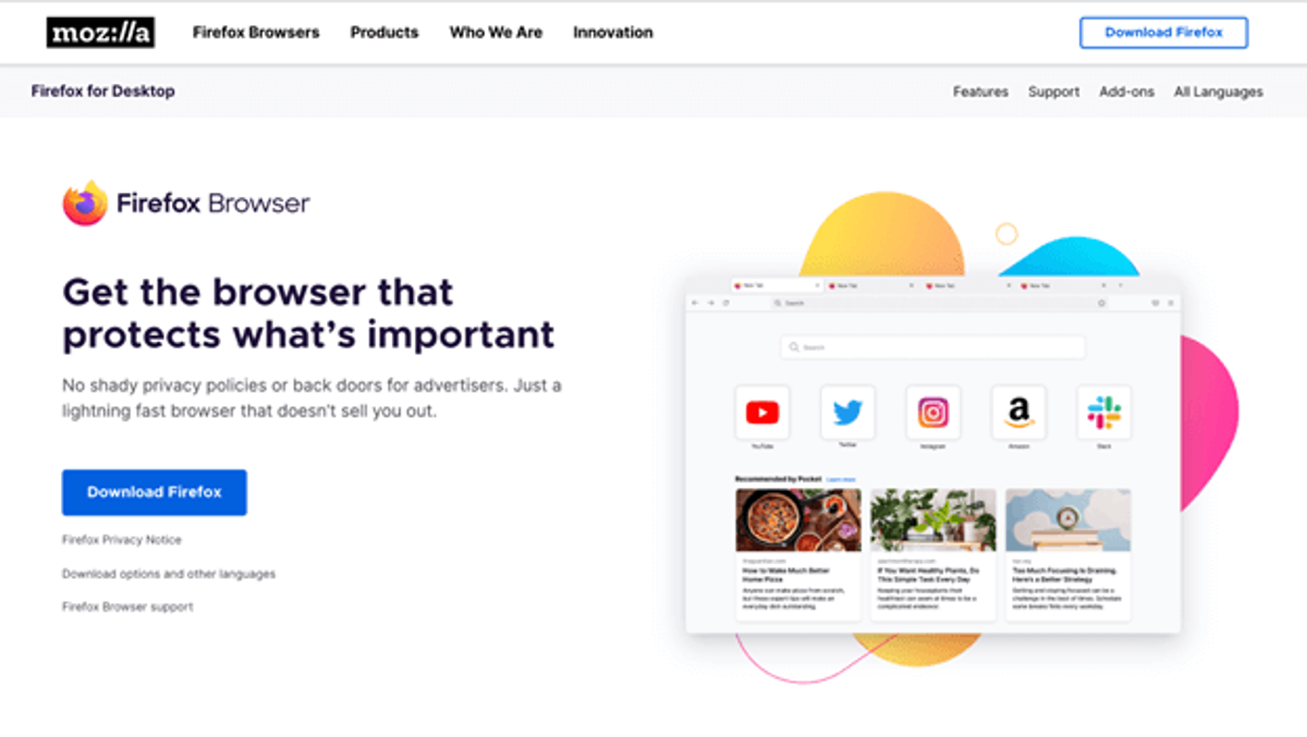 Firefox second best browsers for Linux