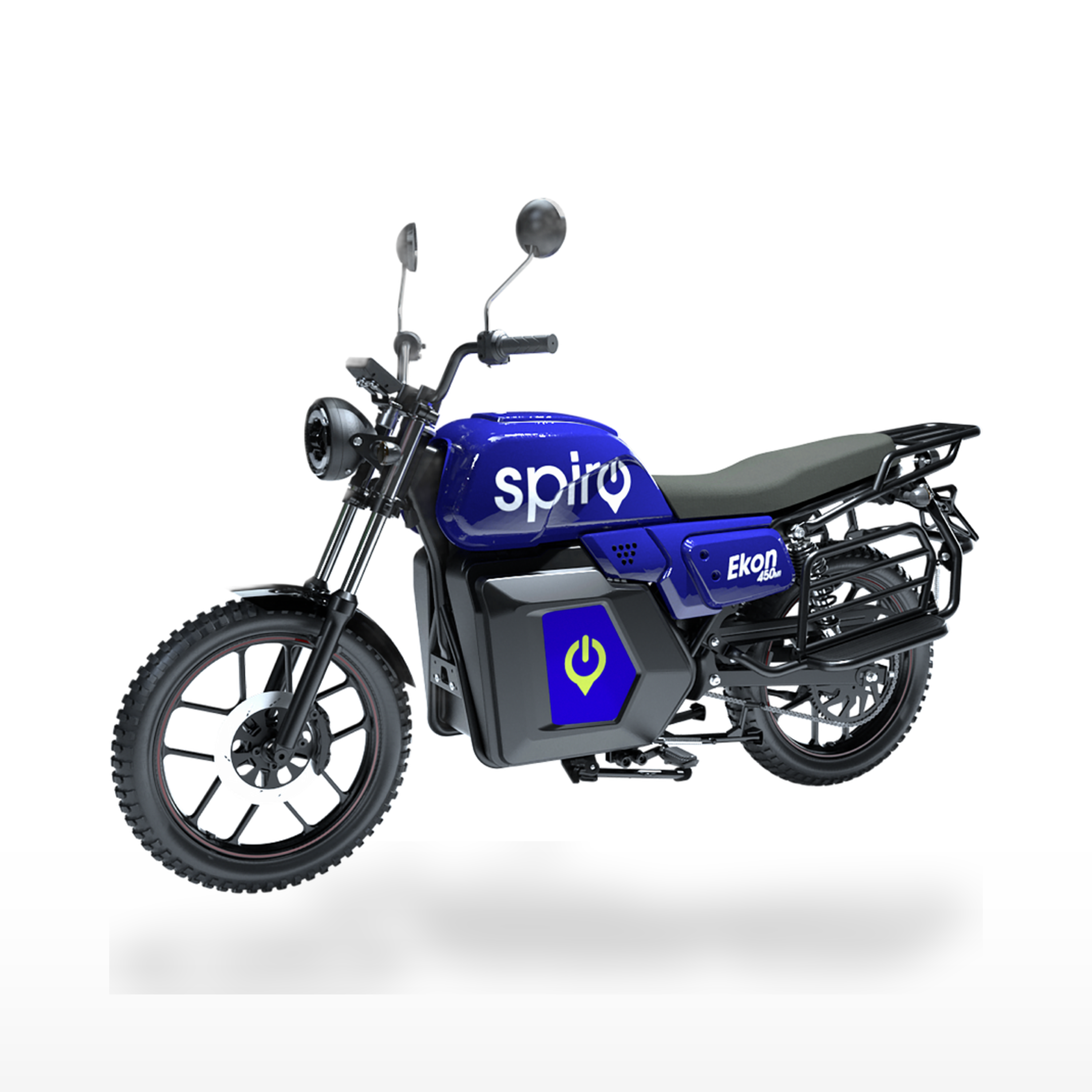 Spiro EKON450M1 battery swapping point in Nairobi for delivery riders