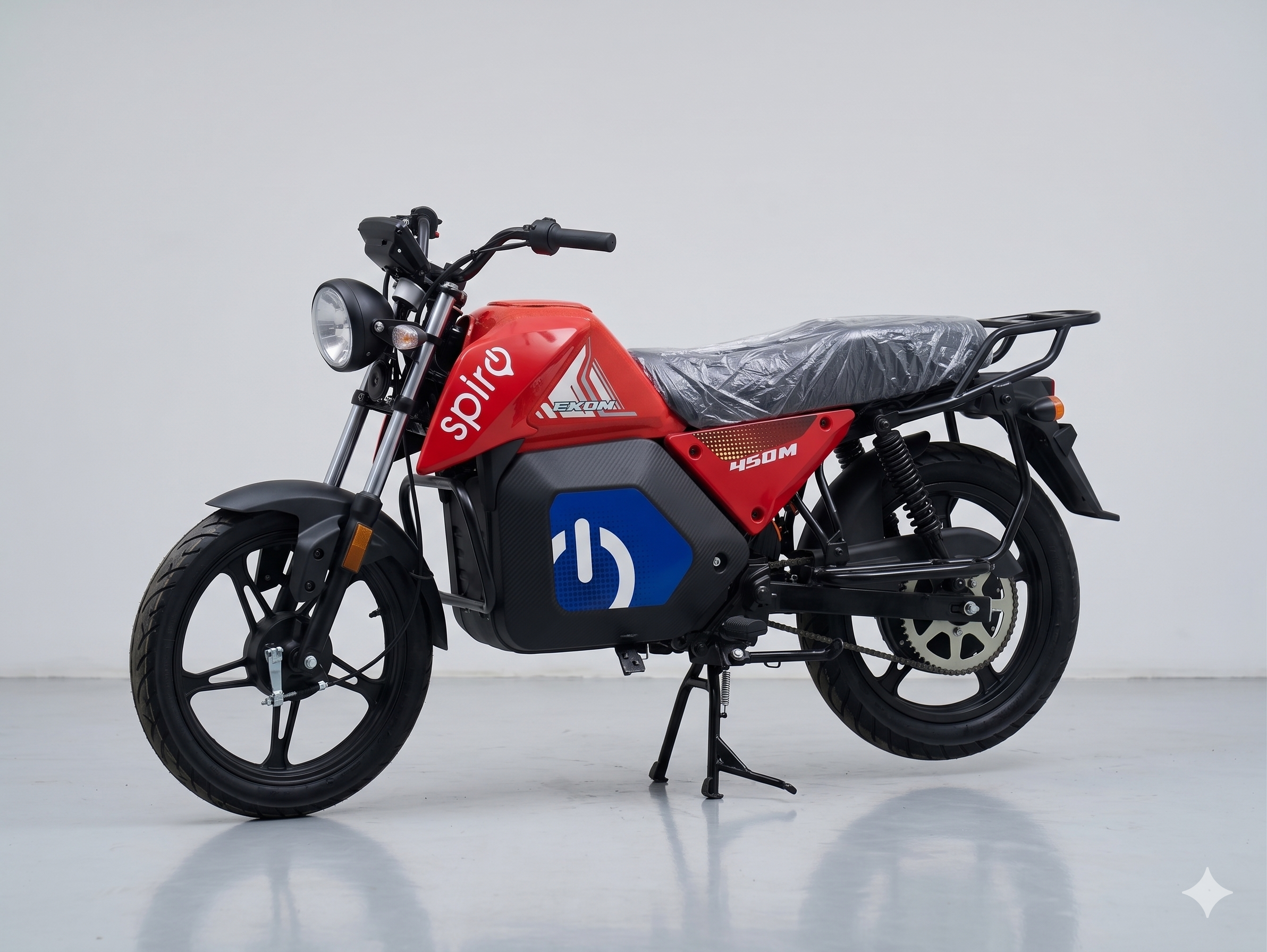 Spiro EKON450M2V2 battery swapping point in Nairobi for delivery riders