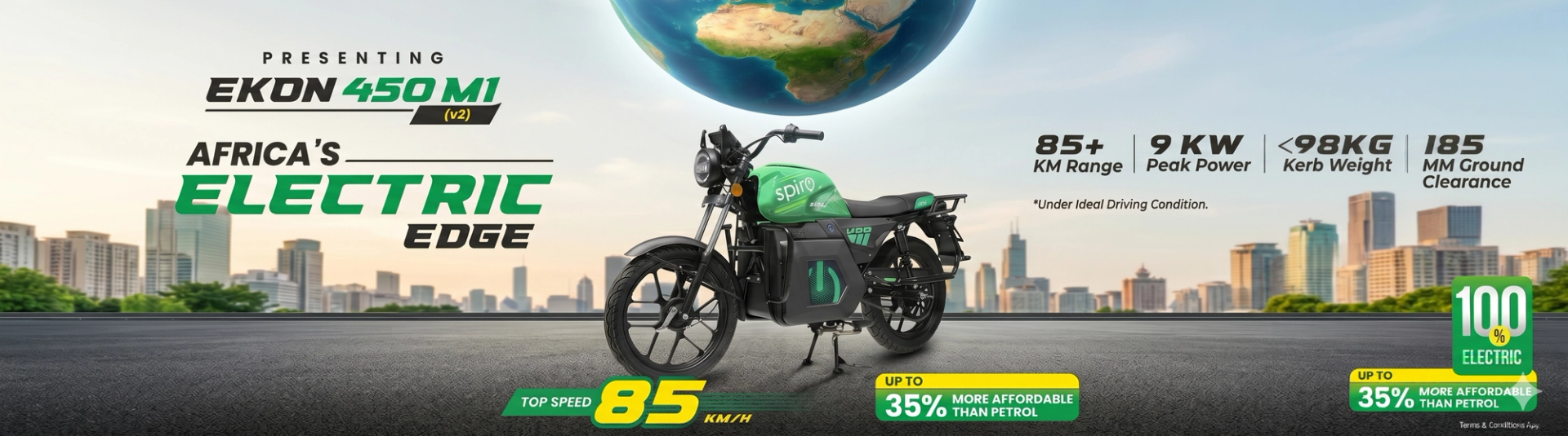 Spiro M1 mobility banner