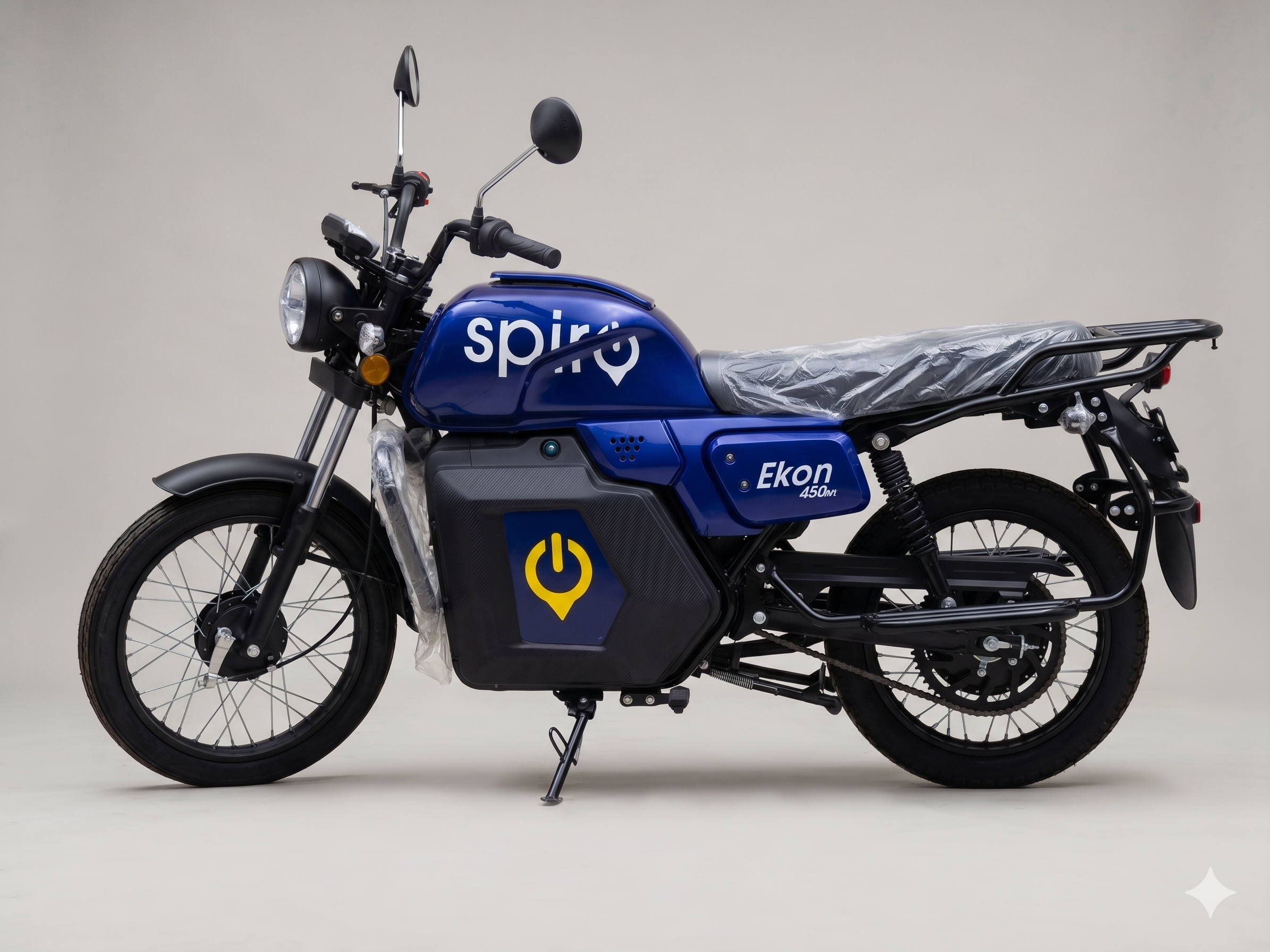Spiro EKON450M3 battery swapping point in Nairobi for delivery riders