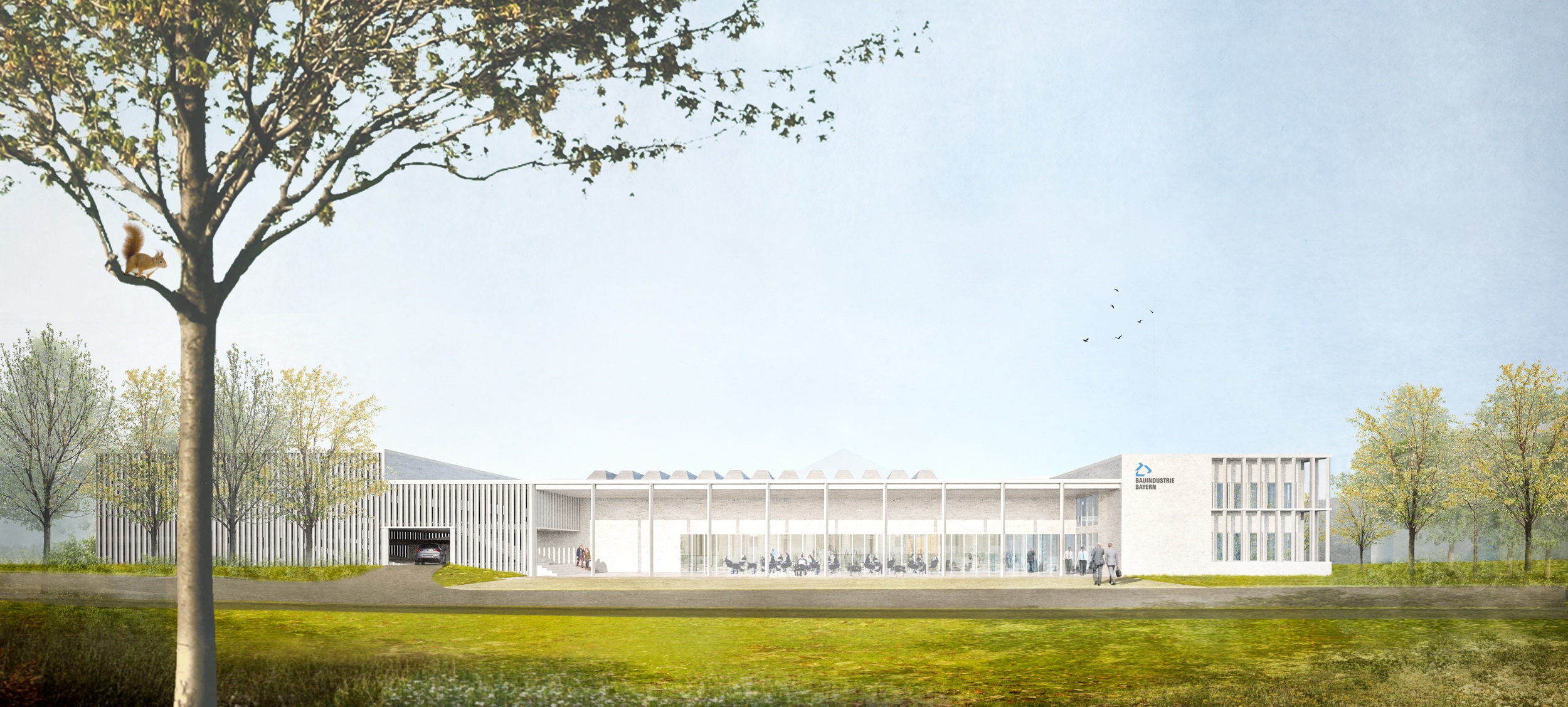 Goetz Castorph Lehmann Tabillion Architektur Städtebau München Wettbewerb Bauindustriezentrum Nürnberg 1. Preis