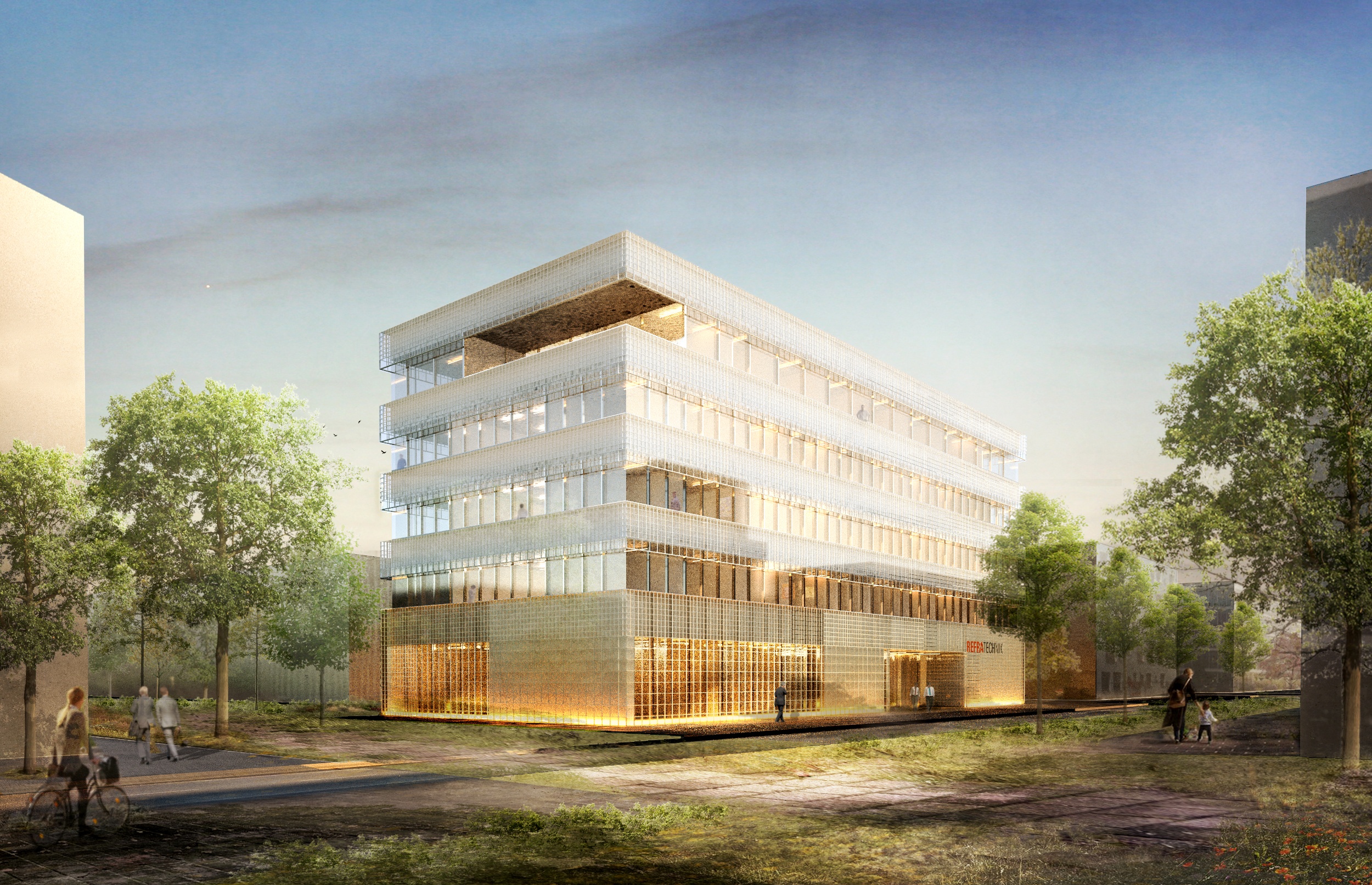 Goetz Castorph Lehmann Tabillion Architektur Städtebau München Wettbewerb München Bürogebäude Ausstellungsraum