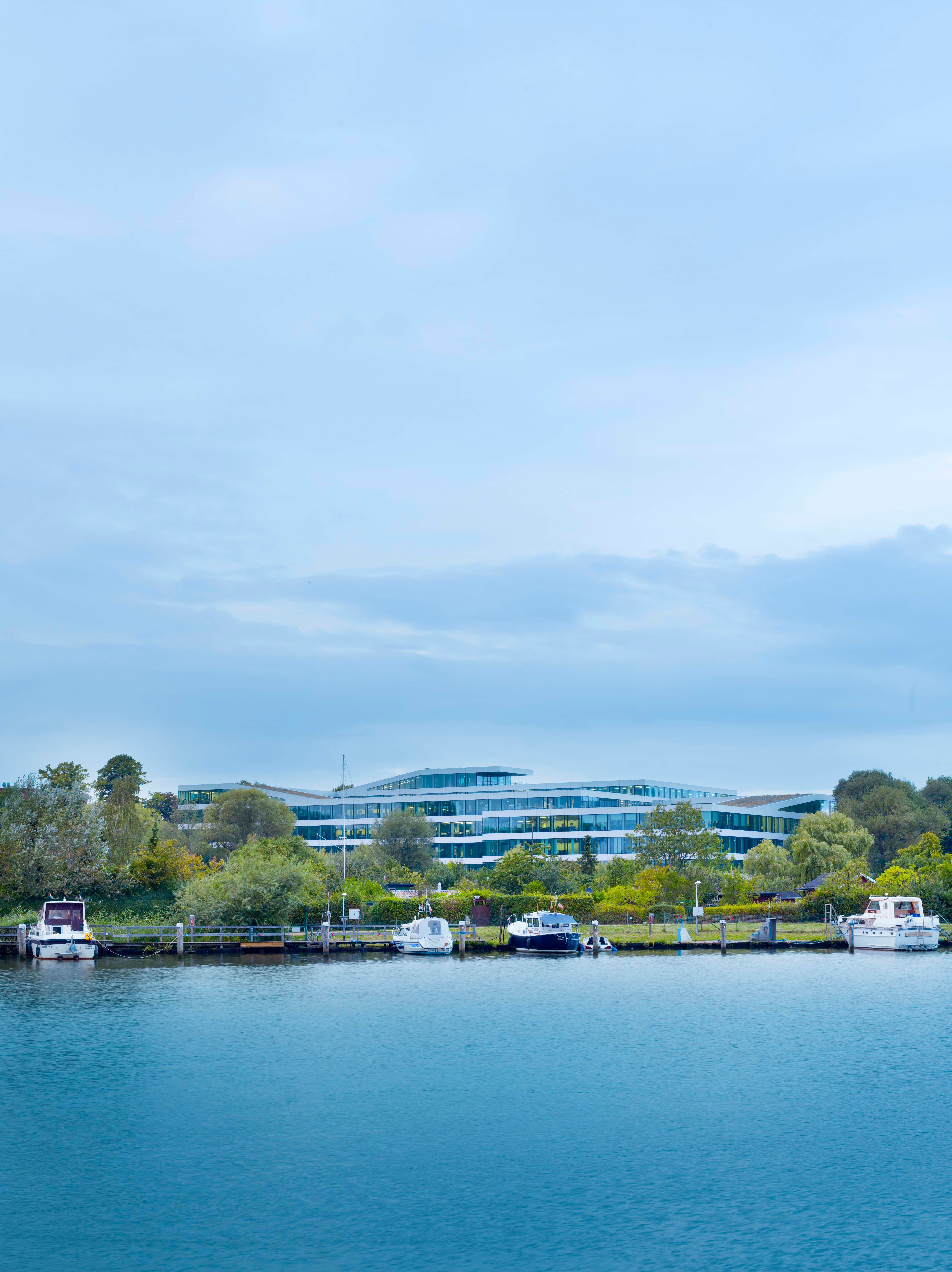 Drägerwerk AG, Lübeck, Ansicht See