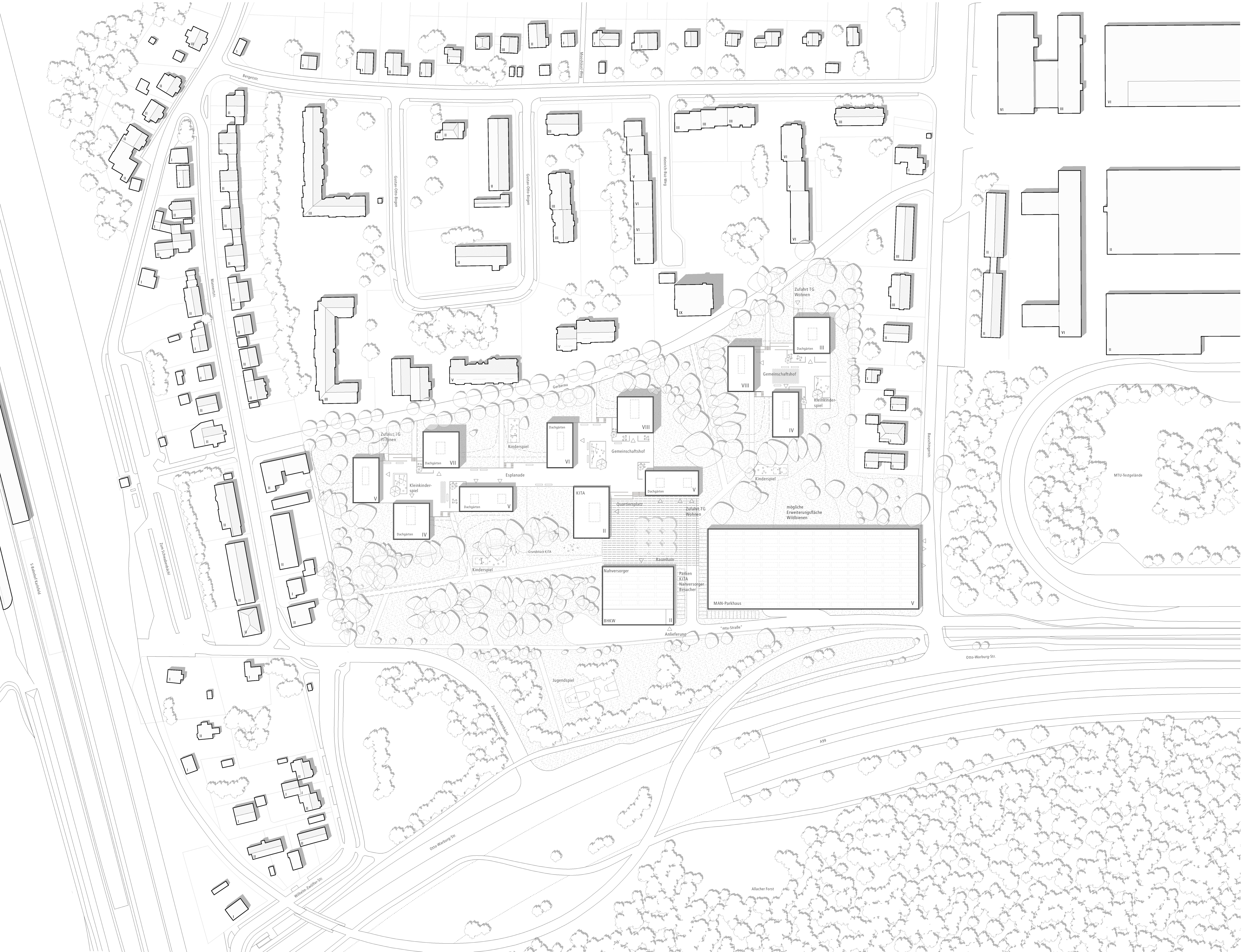 Gerberau, Städtebaulicher- und landschaftsplanerischer Wettbewerb,