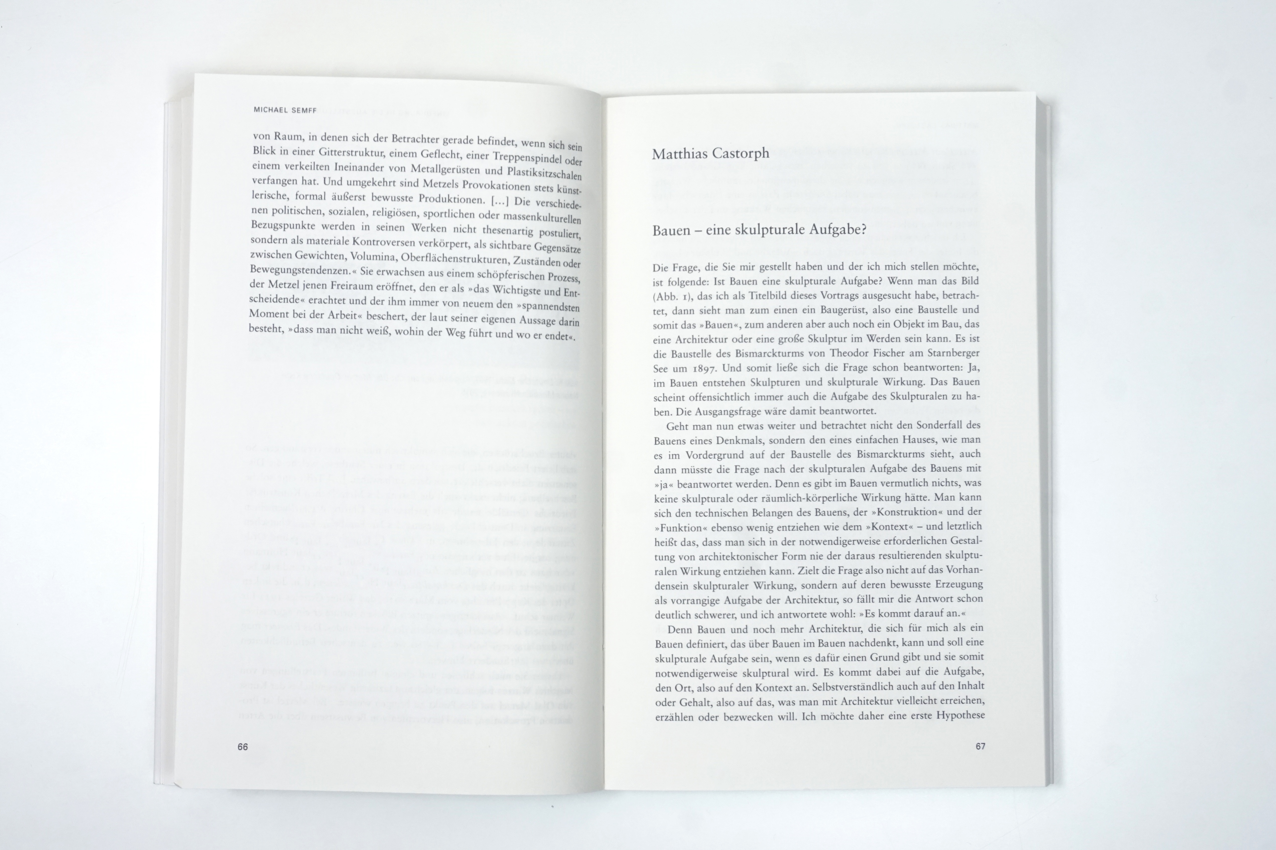 Jahrbuch35 Bayrische Akademie der Schönen Künste Matthias Castorph Text Veröffentlichung Wallstein Verlag 2022 Lehmann Tabillion Castorph Architektur Goetheplatz 1 München