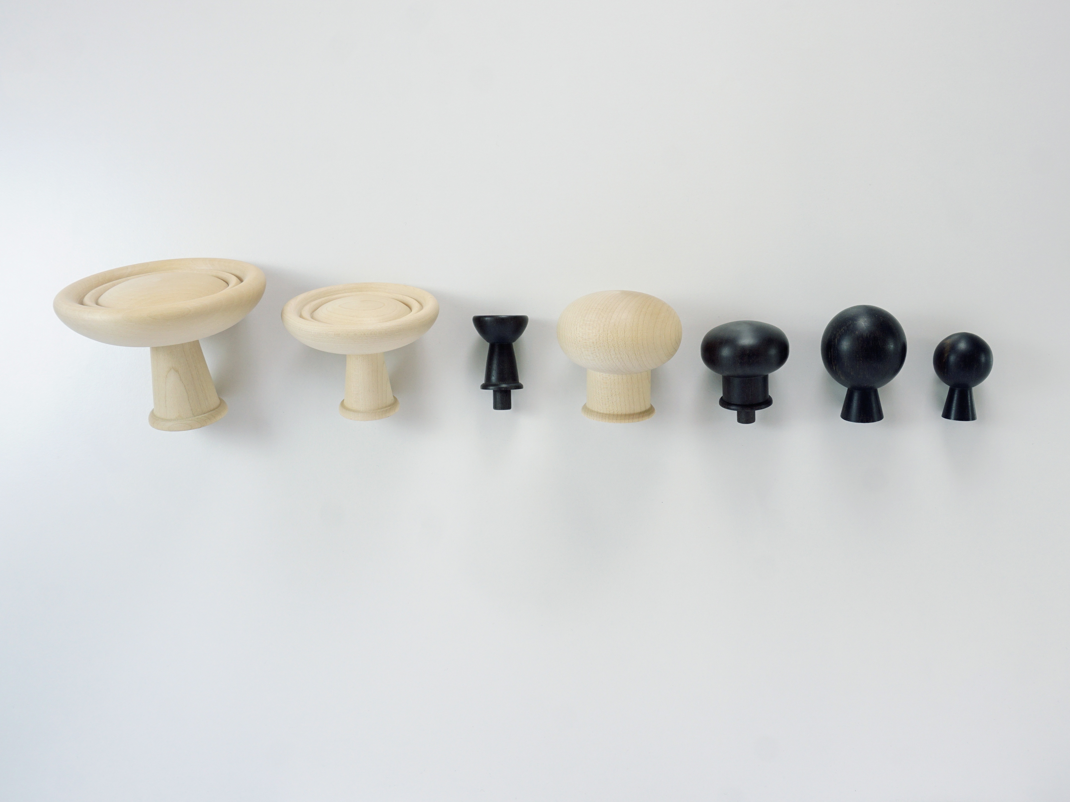 Goetz Castorph Lehmann Tabillion Architektur Städtebau München Theodor Fischer Möbel Griff Knopf Knauf Holz gedrechselt Ahorn Eiche rund Formen gewellt