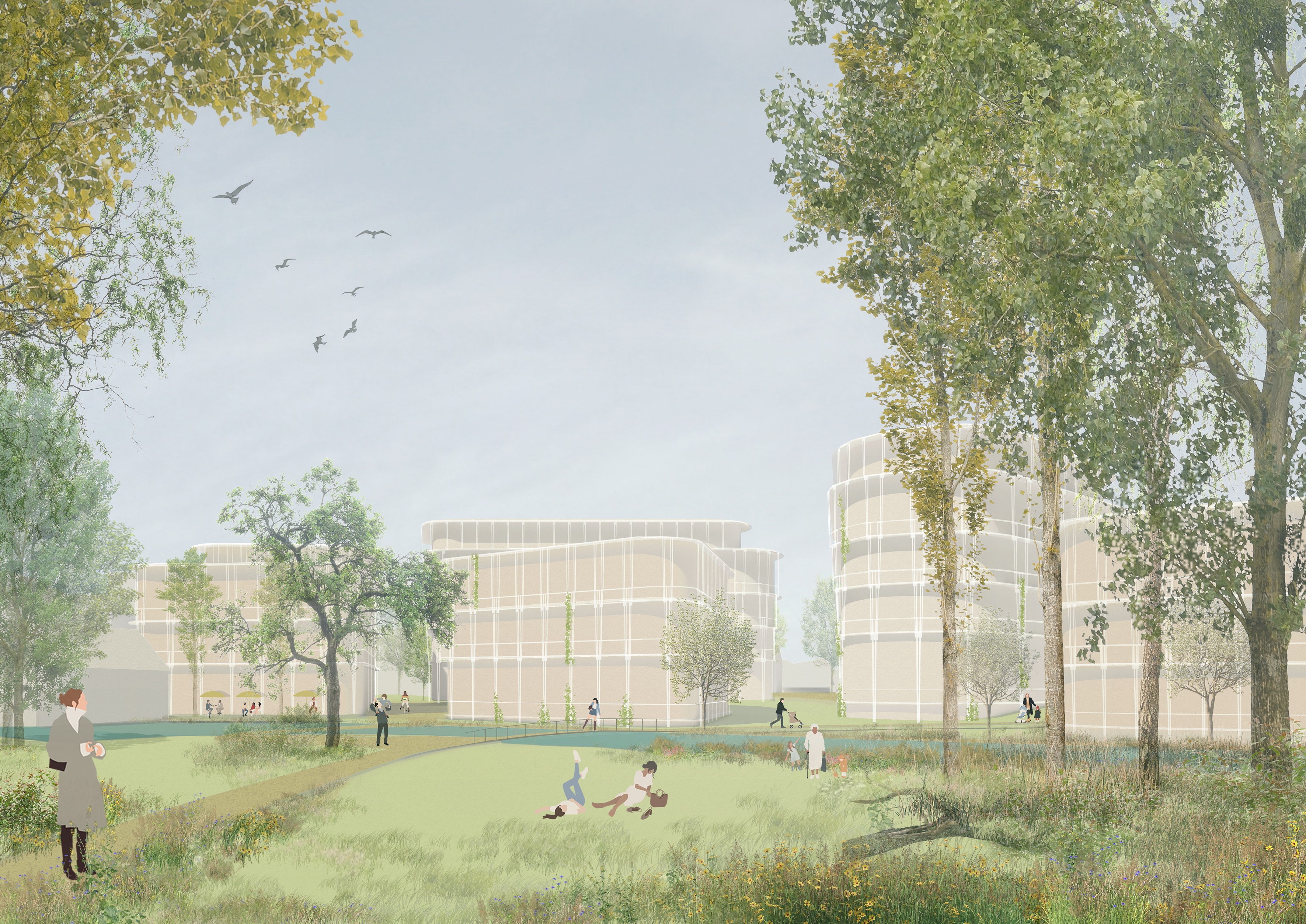 Perspektive Lehmann Tabillion Castorph LTC Architektur Stadtplanung Gesellschaft Stockdorf