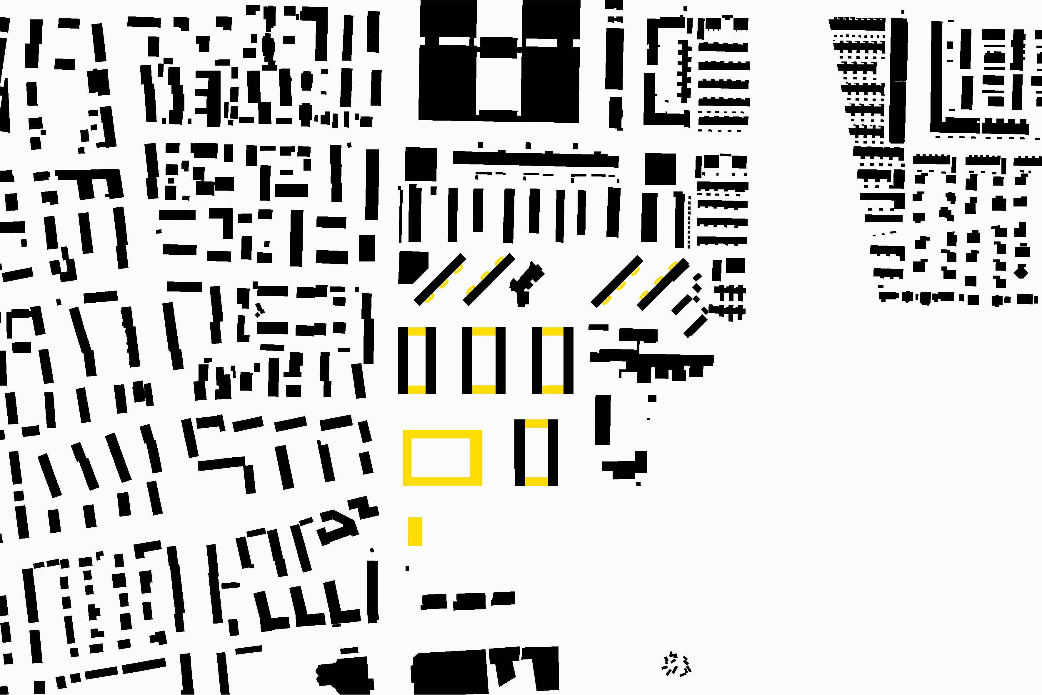 Goetz Castorph Lehmann Tabillion Architektur Städtebau München Wettbewerb Bestand Aufstockung Zeile zum Block Schwarzplan