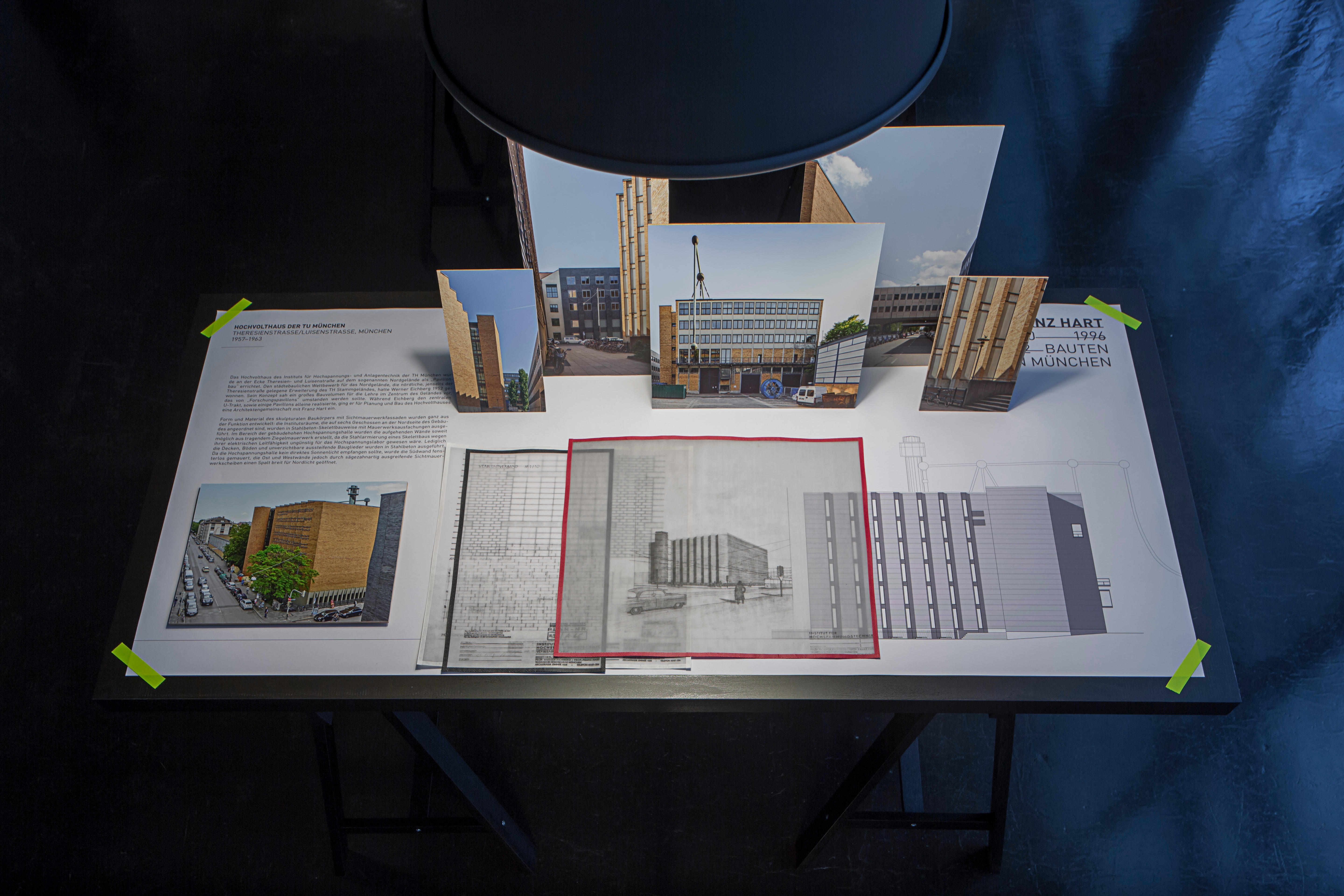 Goetz Castorph Lehmann Tabillion Architektur Städtebau München Ausstellung Franz Hart Öffentliche Bauten München Bayerische Architektenkammer BYAK