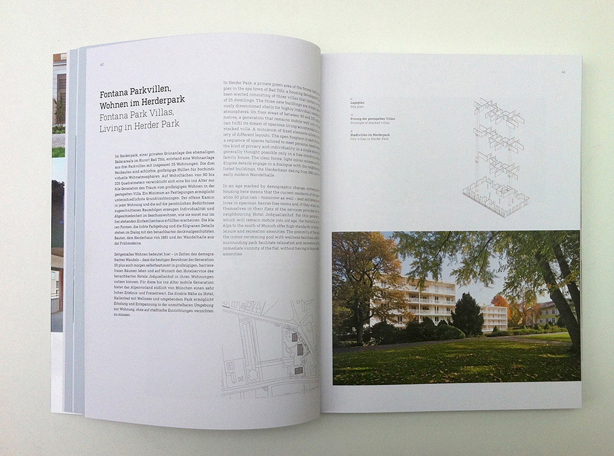Goetz Castorph Lehmann Tabillion Architektur Städtebau München Publikation Buch Netzwerk Wohnen Villen Fontavia