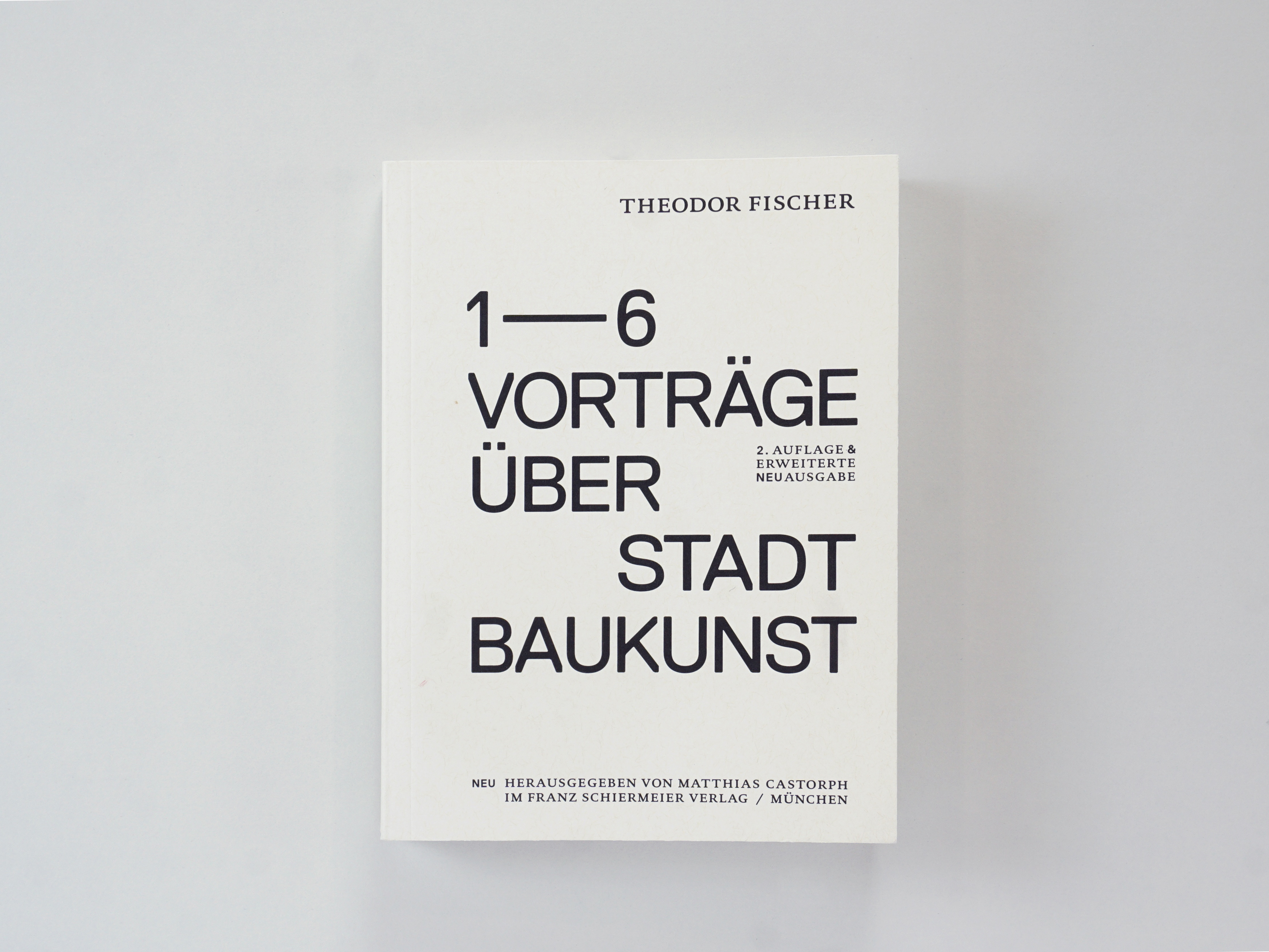 Goetz Castorph Lehmann Tabillion Architektur Städtebau München Buch Theodor Fischer Vorträge Stadtbaukunst Originalausgabe