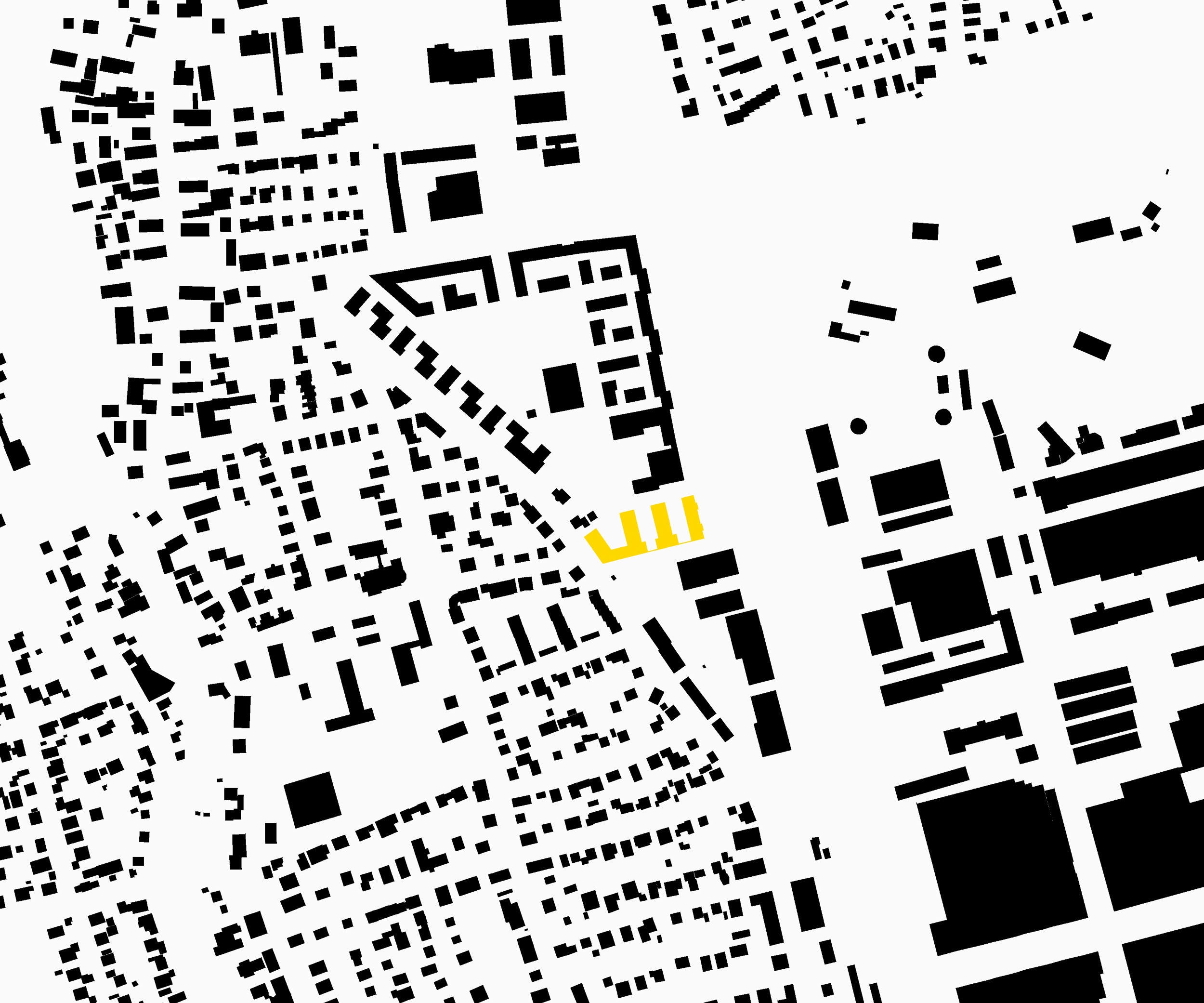Goetz Castorph Lehmann Tabillion Architektur Städtebau München Allach Diamalt Park Loggia Beton Fertigteile Malzym Schallschutz Glas bedruckt Kita Tiefgarage Leitsystem neon Schwarzplan