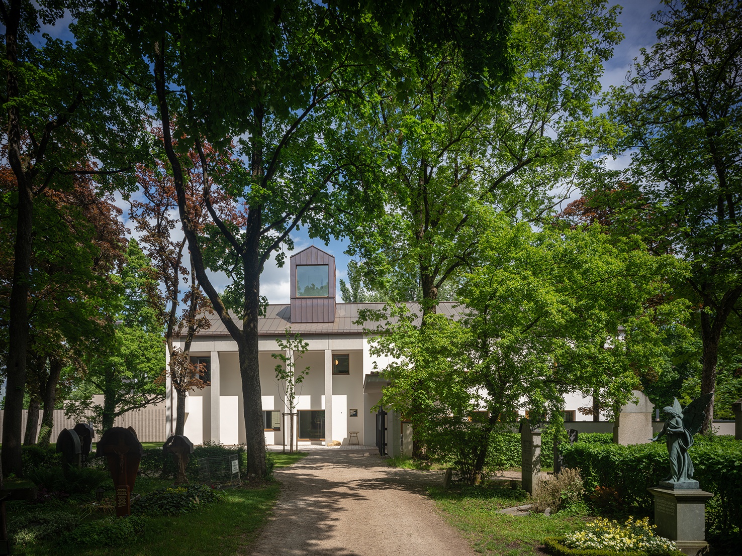 Goetz Castorph Lehmann Tabillion Architektur Städtebau München Café Friedhof Neubau , Visualisierung