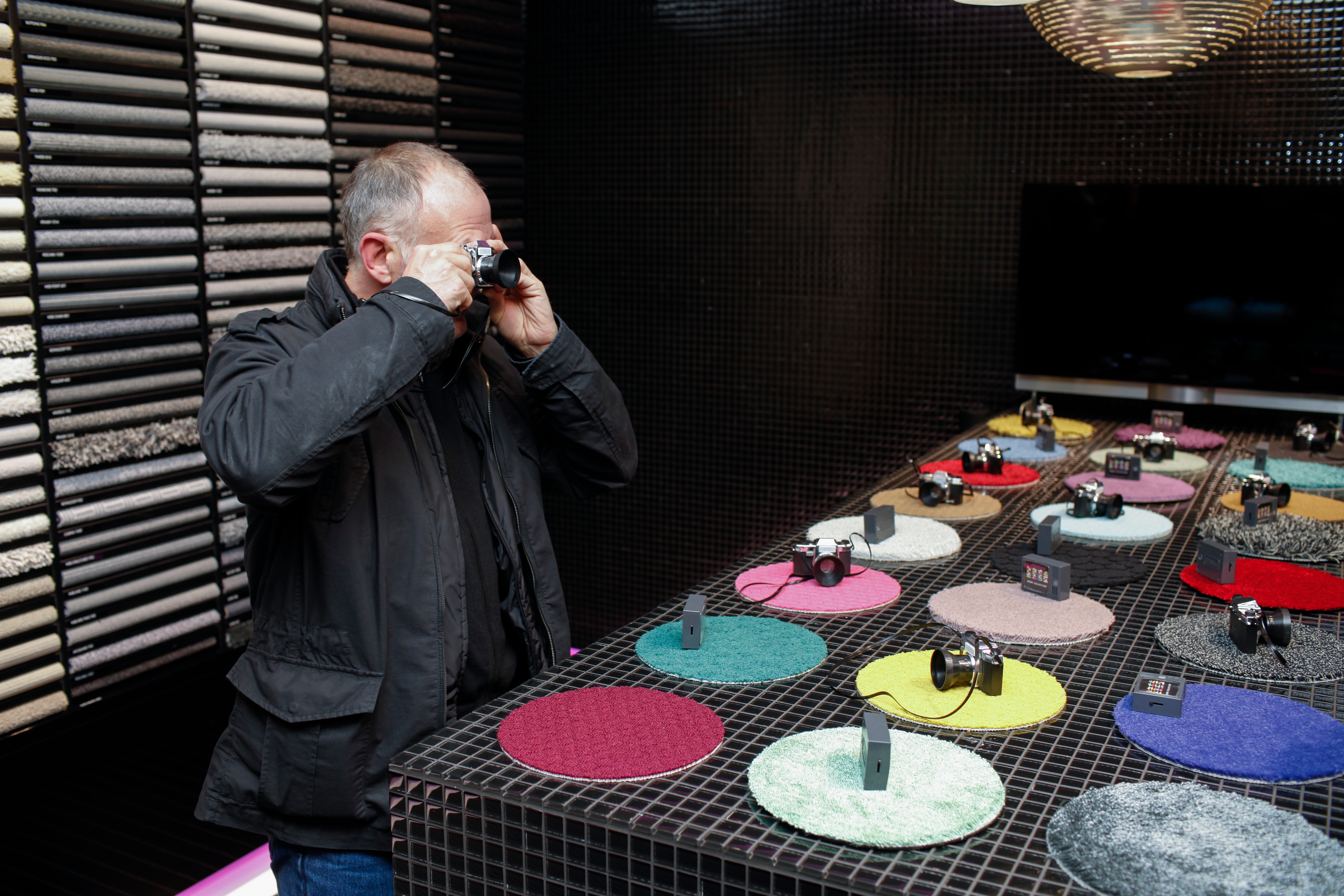 Goetz Castorph Lehmann Tabillion Architektur Städtebau München Teppich Kamera Ausstellung Object Carpet