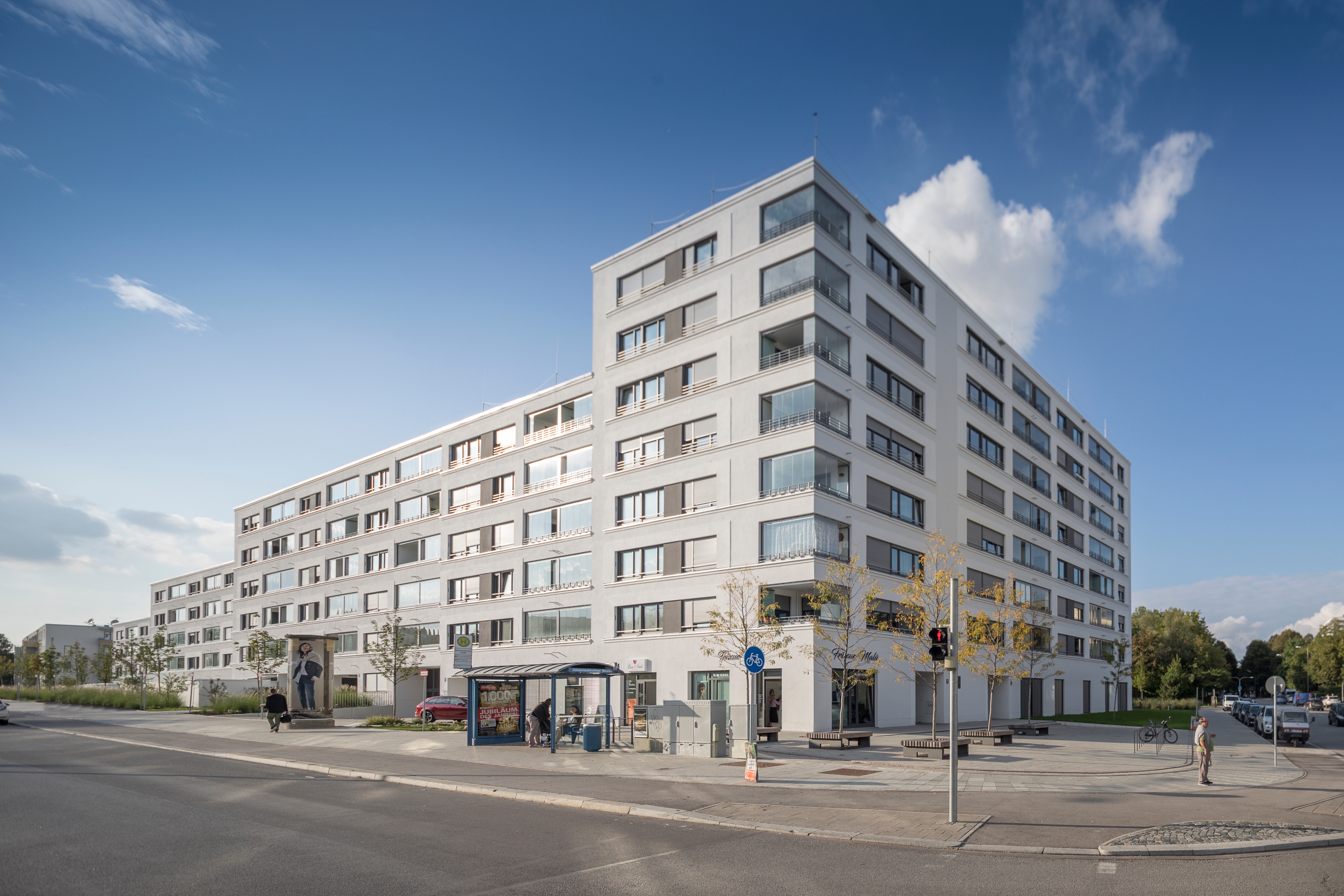 Atrio, Neubau, Strassenansicht