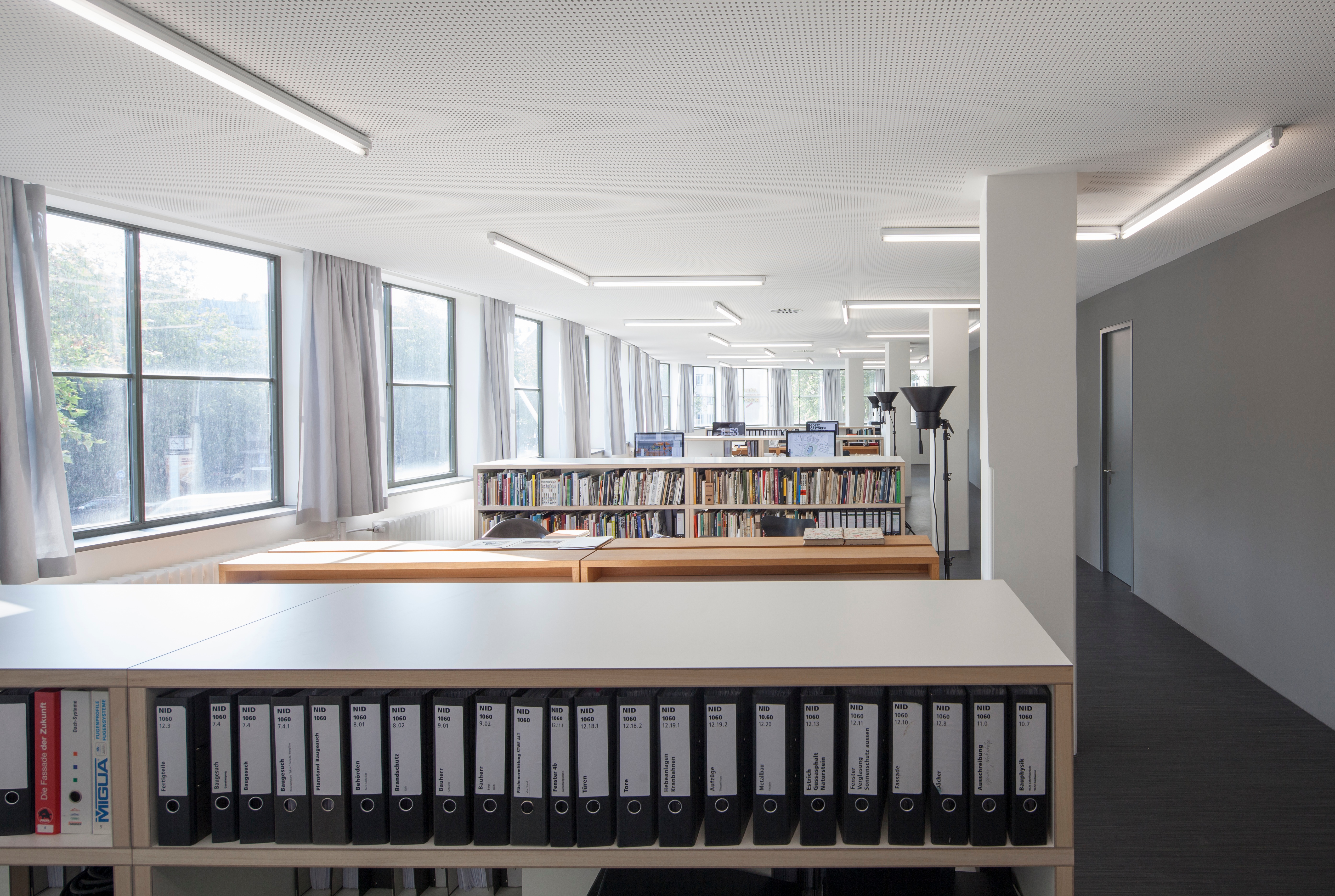 Goetz Castorph Lehmann Tabillion Architektur Städtebau München Bestand Umbau Büro Sanierung Innenraum Ausstattung Innenraumansicht