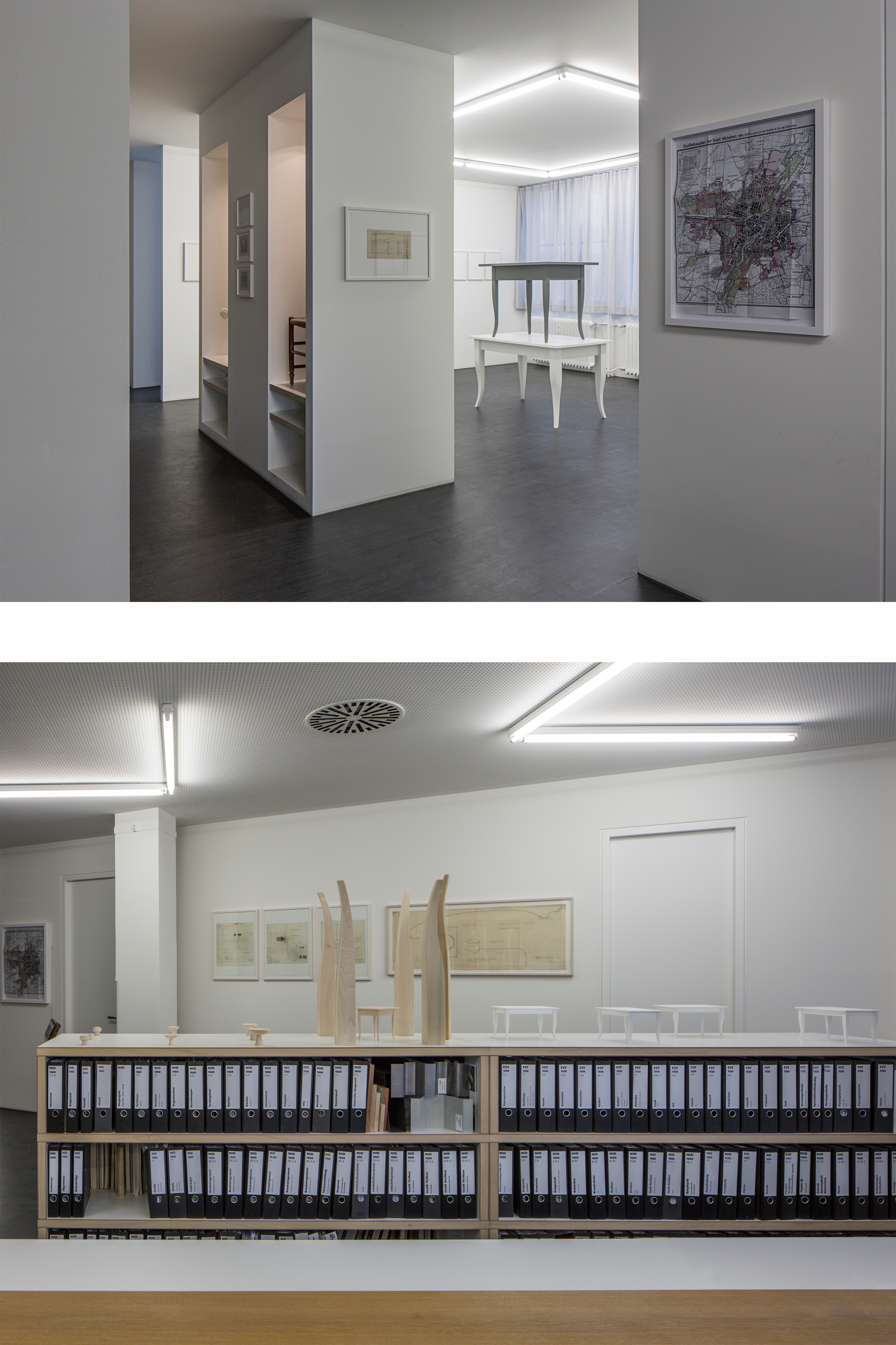 Goetz Castorph Lehmann Tabillion Architektur Städtebau München Nachtschicht Kurvendiskussion Eröffnung Goethepost Büro Modell Theodor Fischer