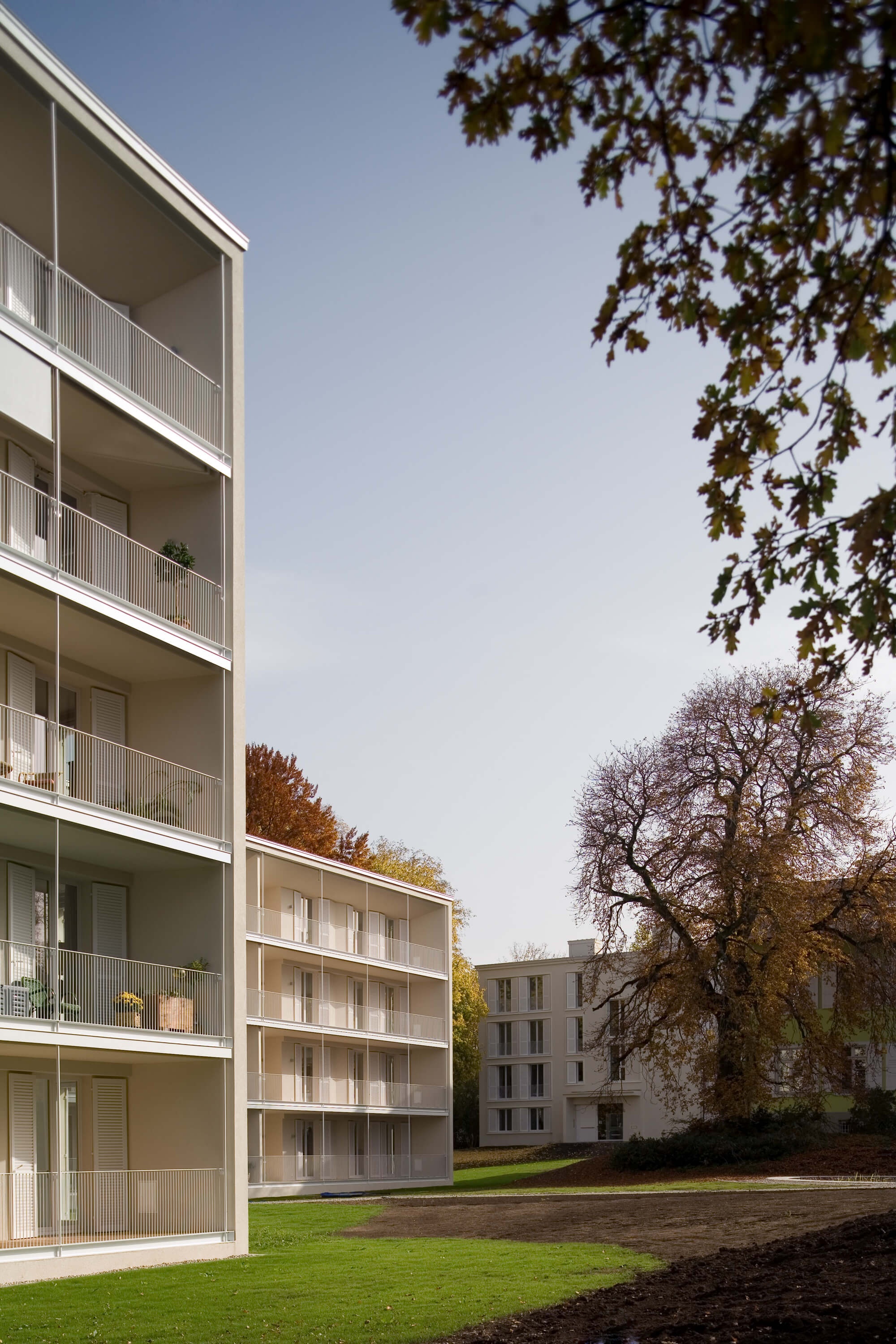 Fontavia Parkvillen, Herderpark, Garten