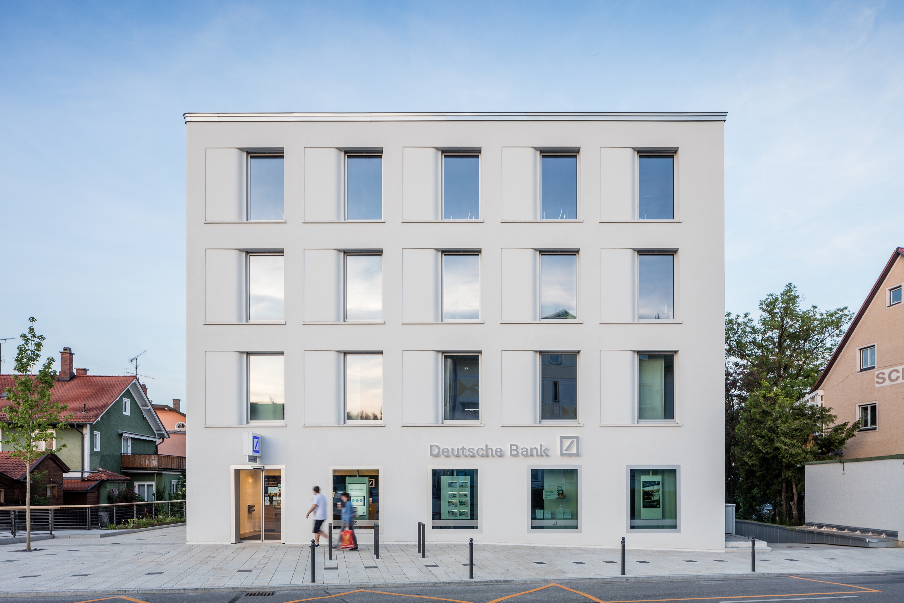 Stadthaus Starnberg, Büro, Bank, Wohnungen, Ansicht