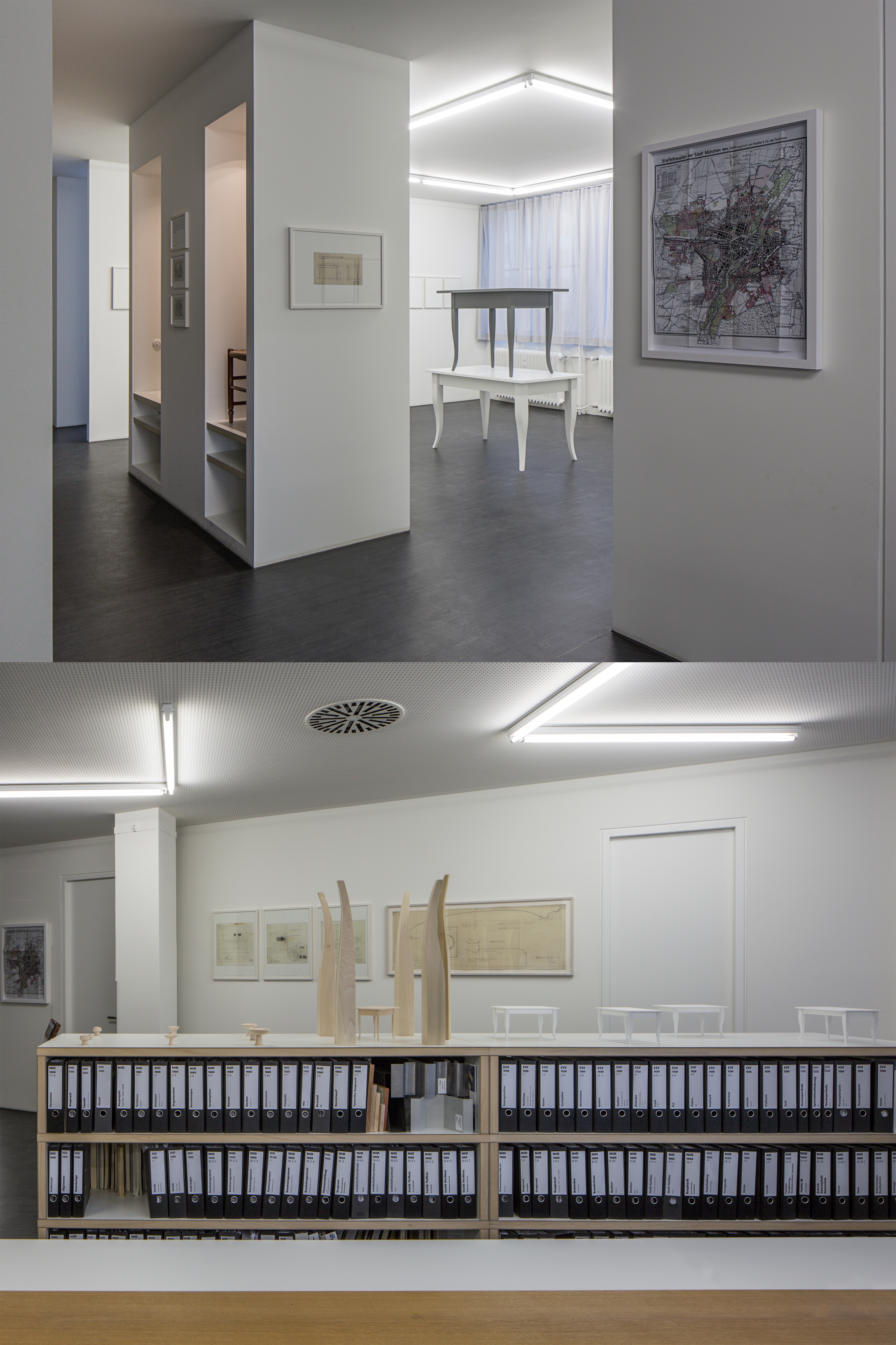 Goetz Castorph Lehmann Tabillion Architektur Städtebau München Nachtschicht Kurvendiskussion Eröffnung Goethepost Büro Modell Theodor Fischer