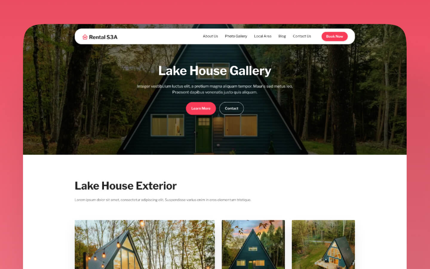 Rental S3A - Airbnb & Short Term Rental Webflow Template gallery 3