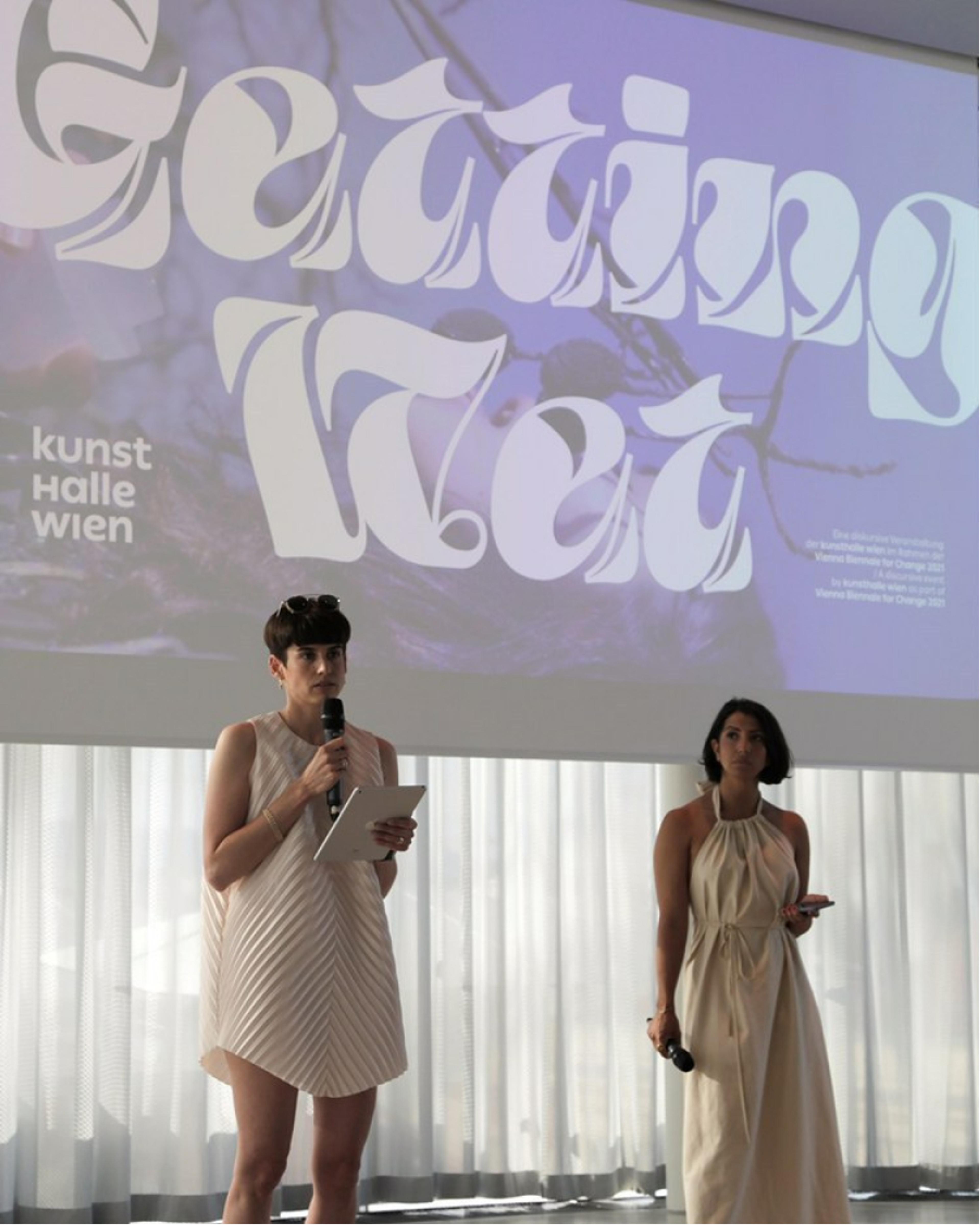 image of the lab project Getting Wet: A discursive event by Kunsthalle Wien 