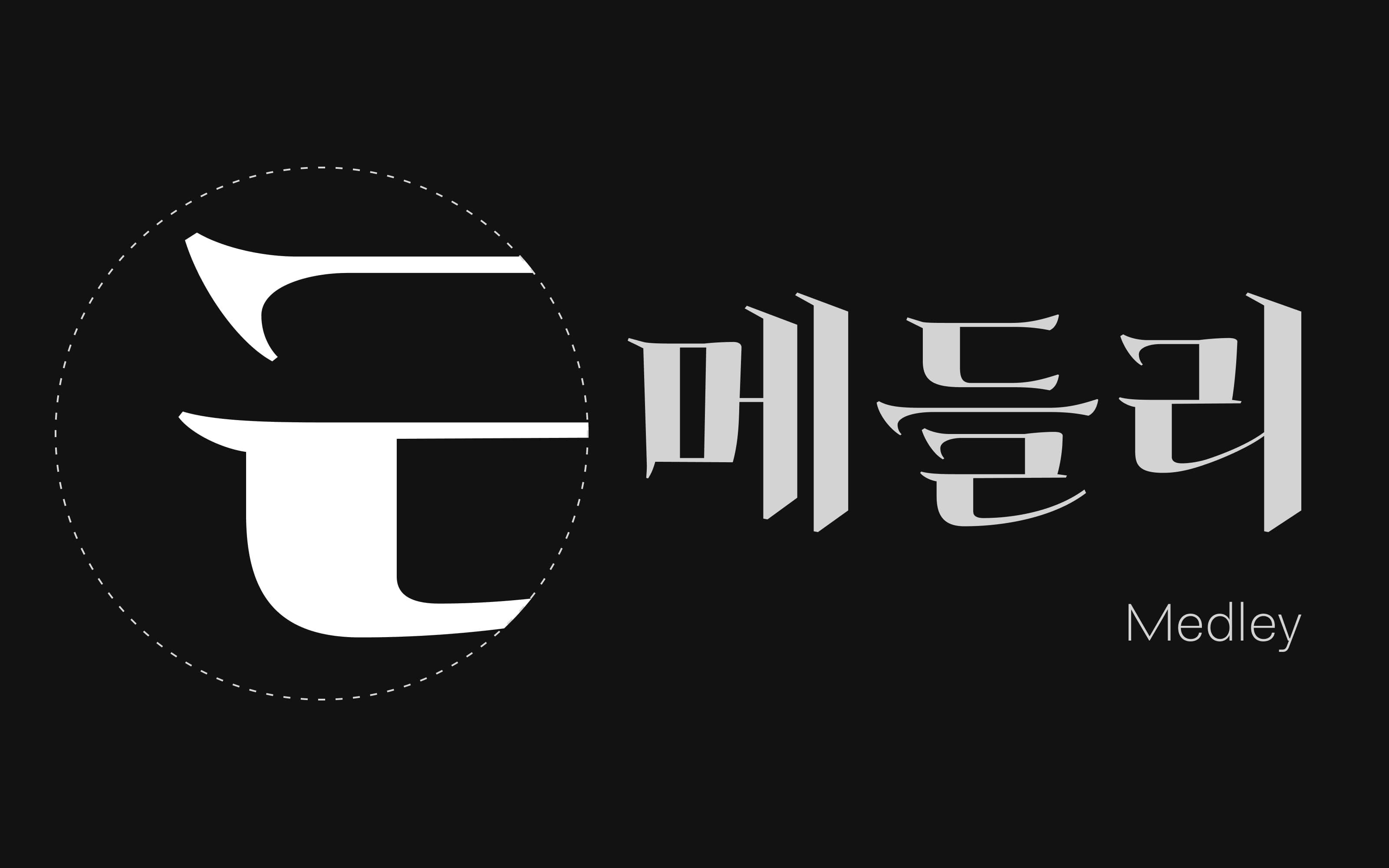 Hangeul version of Medley