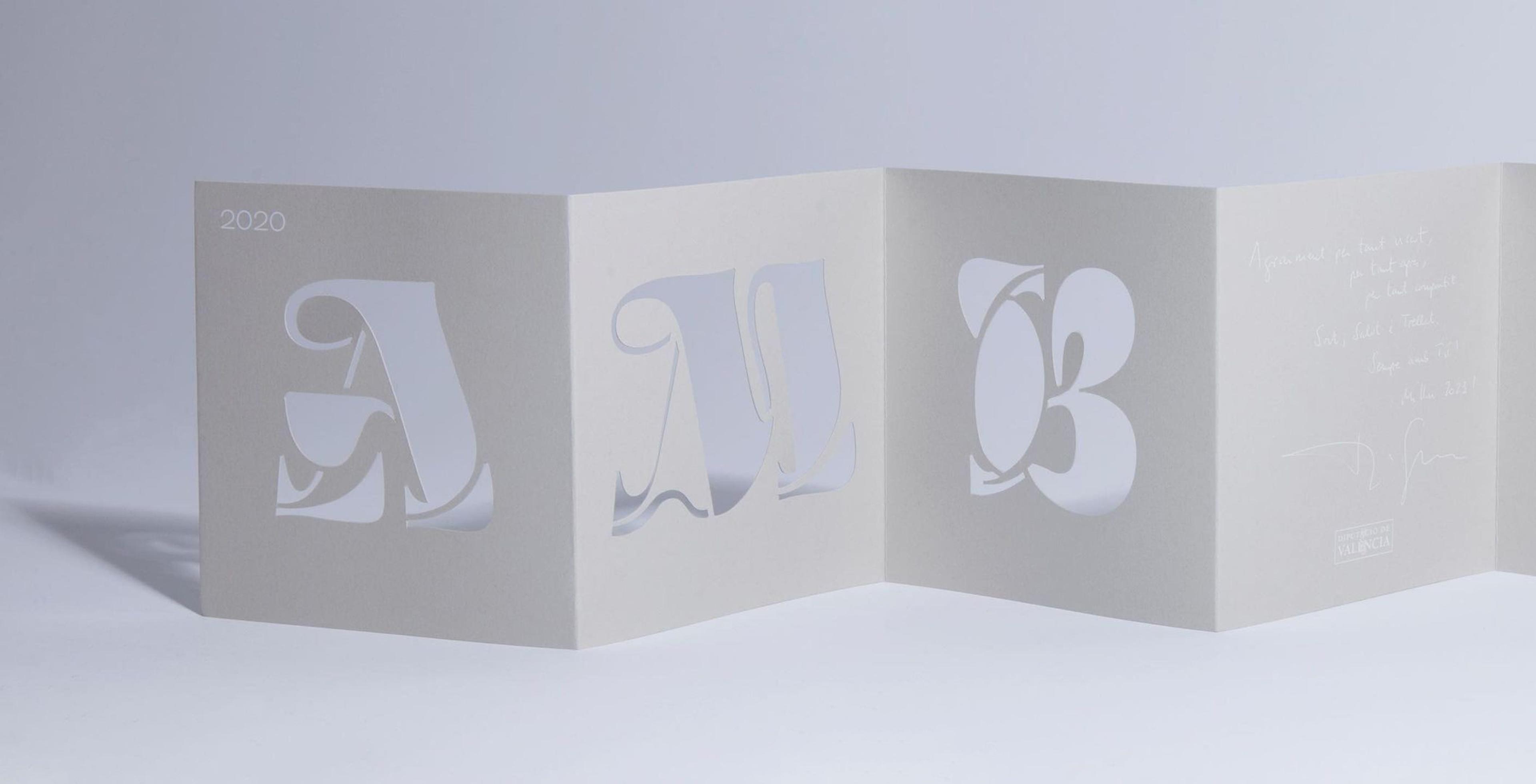 image of the lab project AMB TU card: Celebration card for Diputació de València 