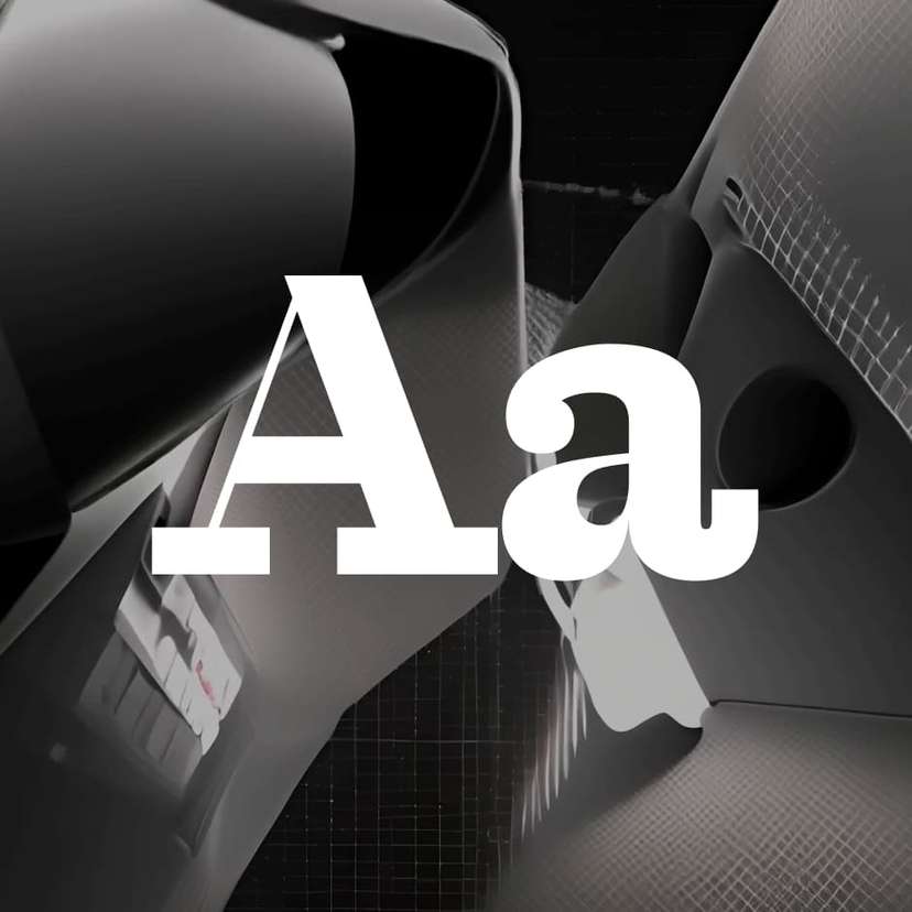 Preview of Kronik Vision font family