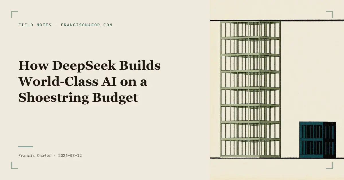 How DeepSeek Builds World-Class AI on a Shoestring Budget