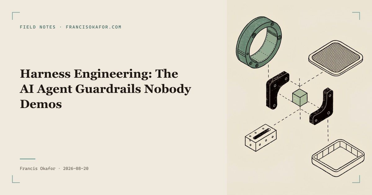Harness Engineering: The AI Agent Guardrails Nobody Demos