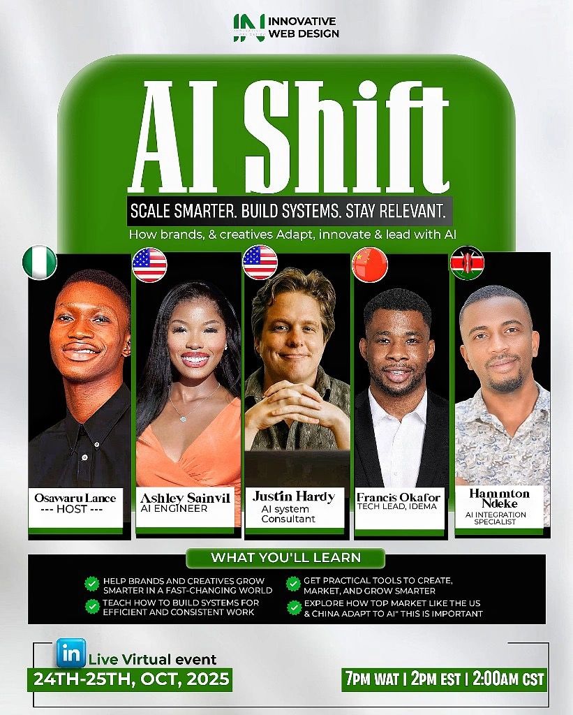 AI Shift Webinar — Innovating with AI for Brands and Creatives