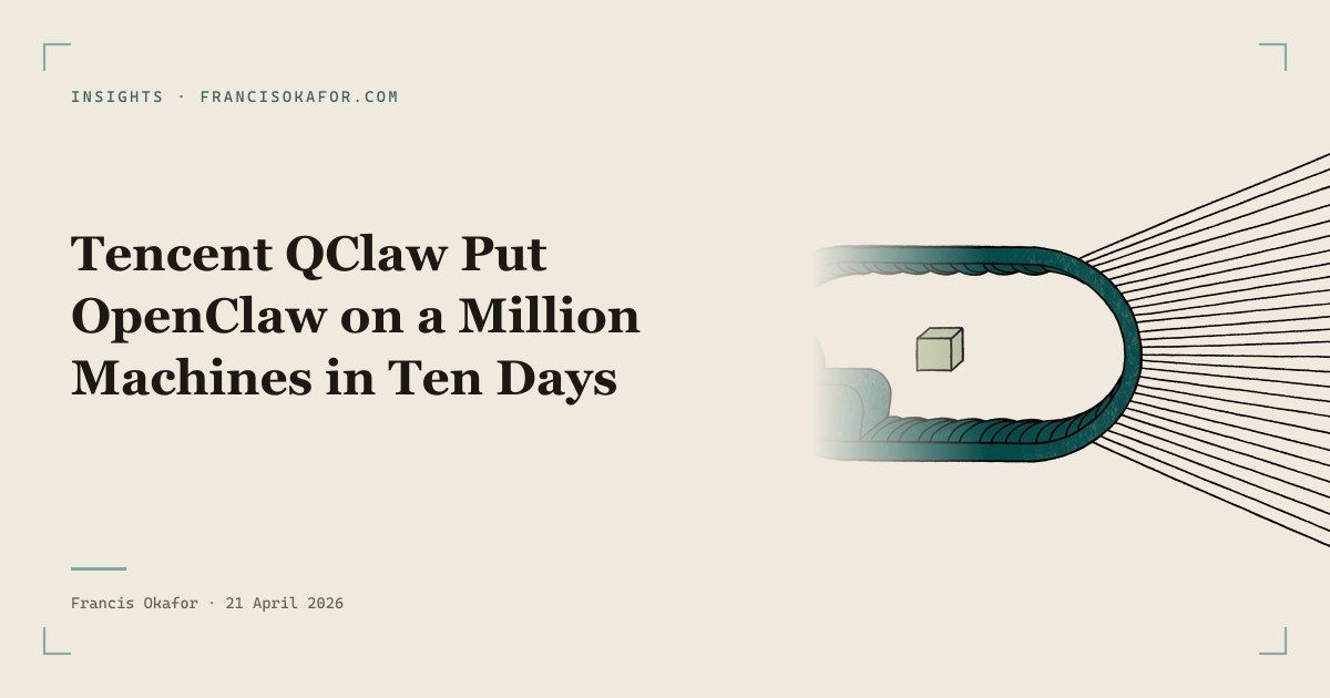 Tencent QClaw Put OpenClaw on a Million Machines in Ten Days