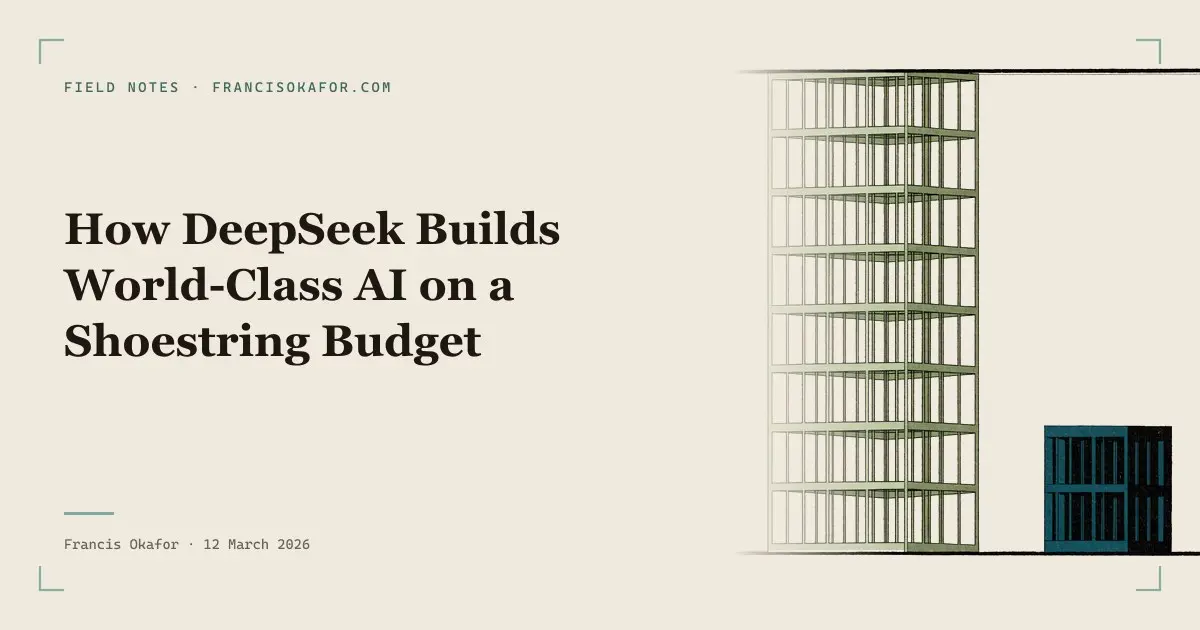 How DeepSeek Builds World-Class AI on a Shoestring Budget