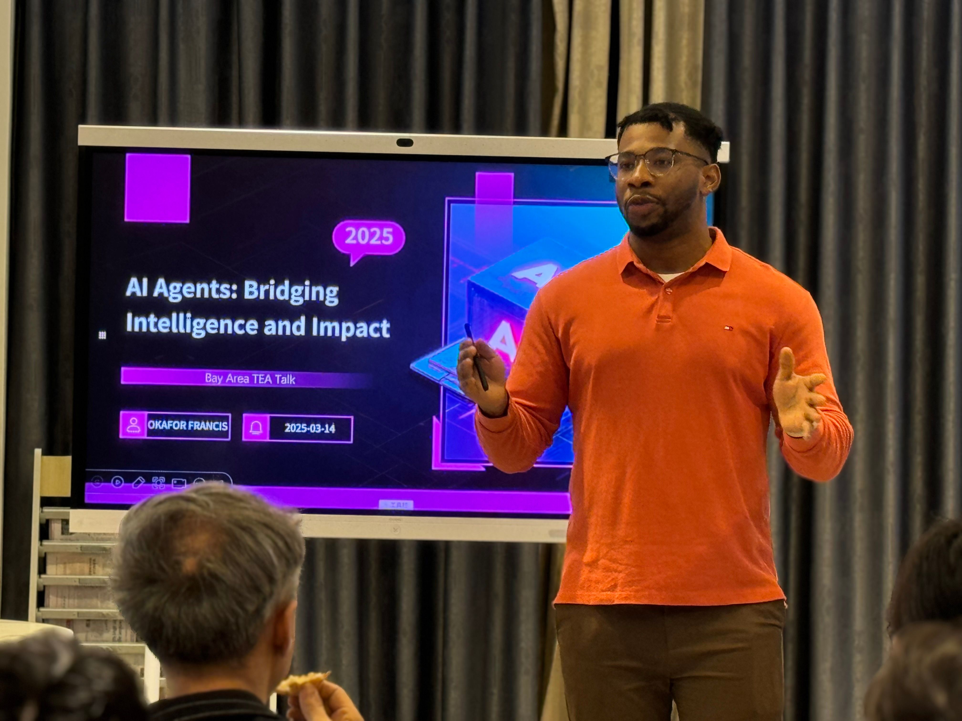 BAFLA Bay Area Tea Talk — Speaker, AI Agents: Bridging Intelligence and Impact