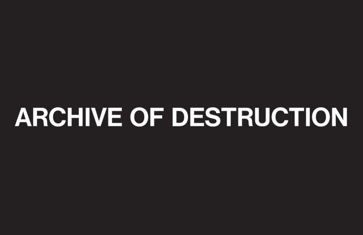 White text "ARCHIVE OF DESTRUCTION" on a black background.